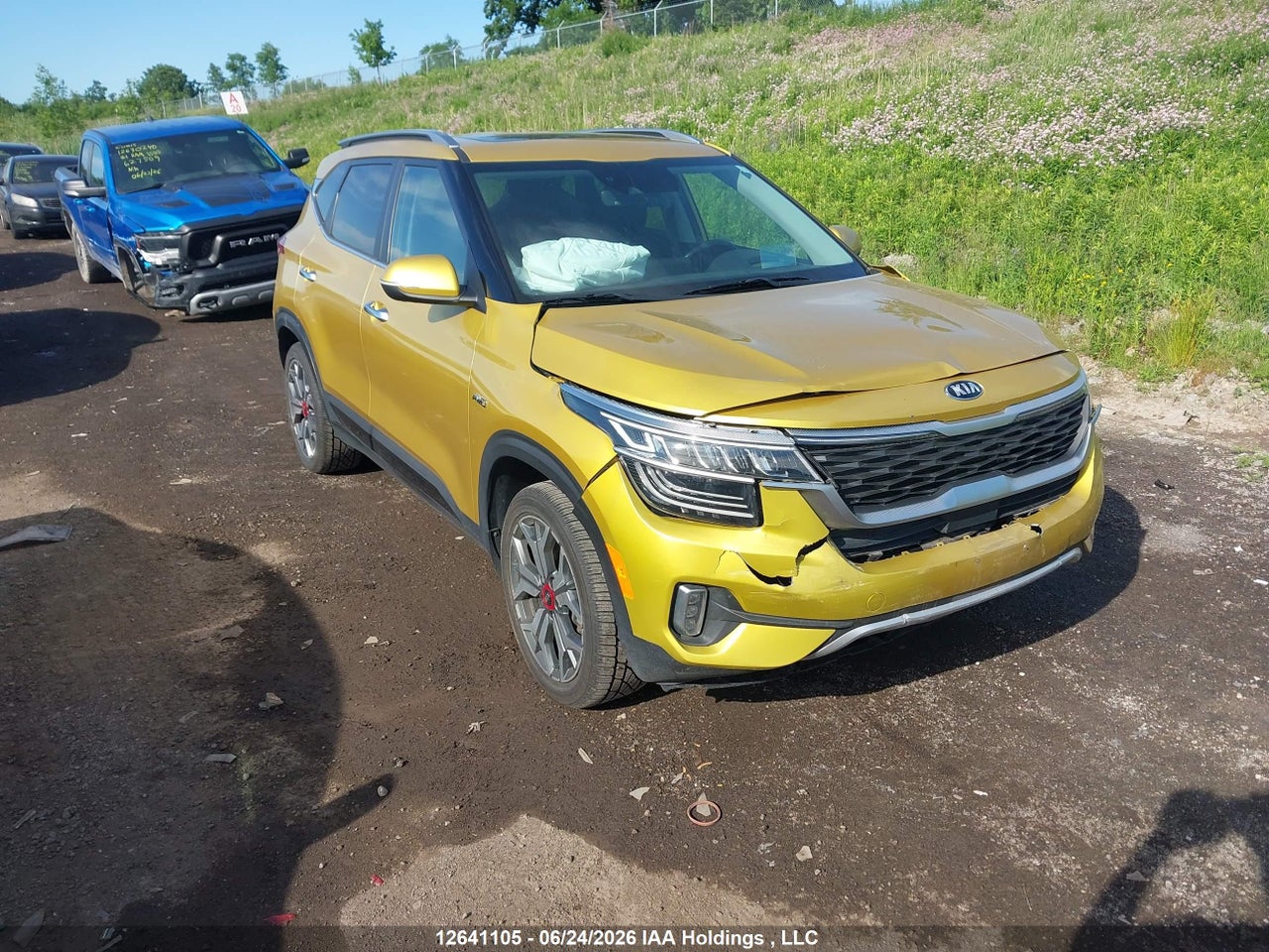 KNDETCA20M7153490 · 2021 KIA SELTOS SX TURBO