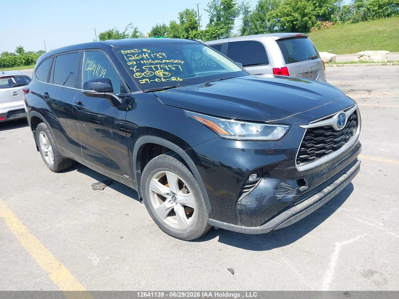 5TDBBRCHXPS577957 · 2023 TOYOTA HIGHLANDER HYBRID LE