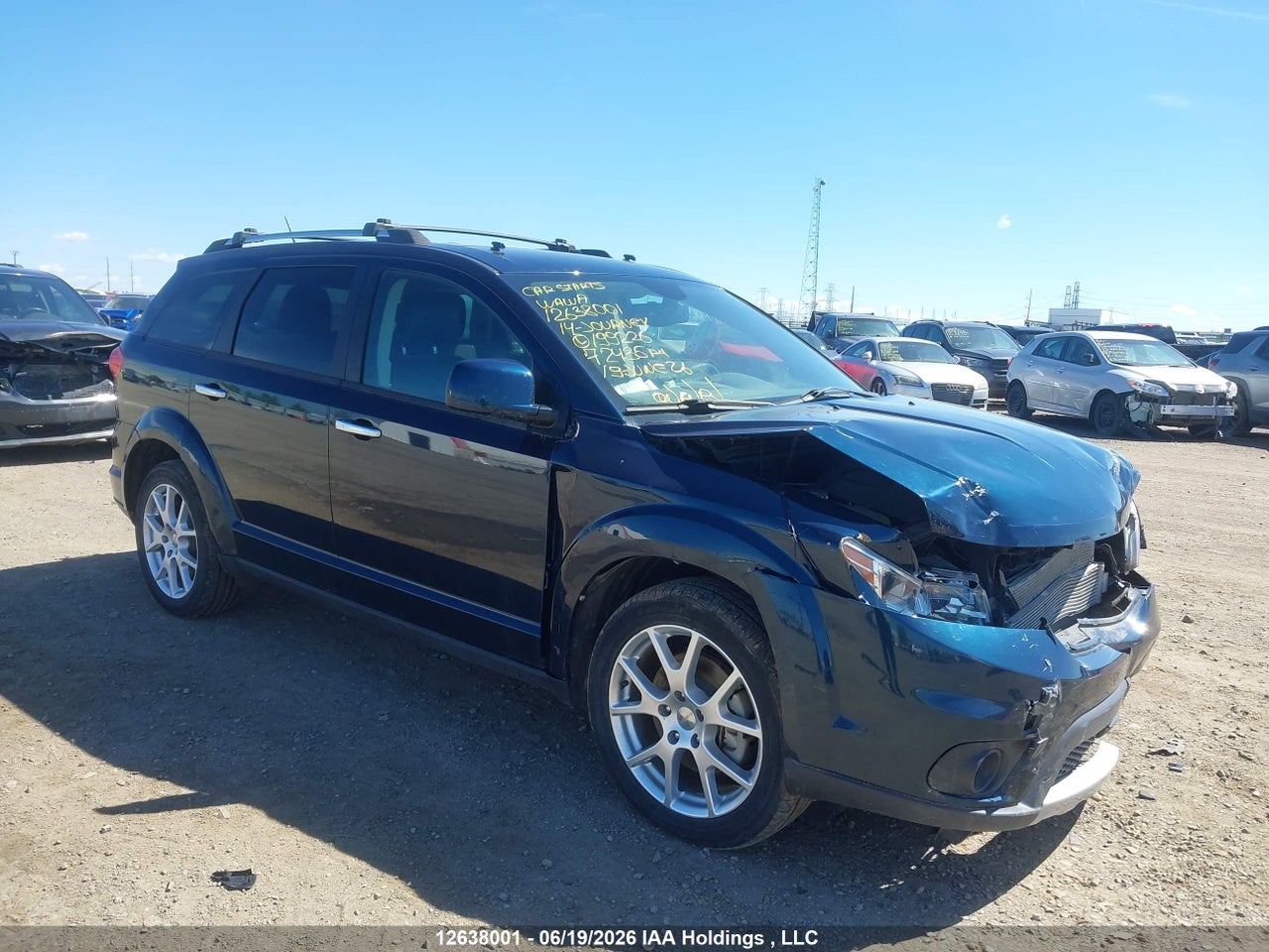 3C4PDDFG8ET199226 · 2014 DODGE JOURNEY R/T
