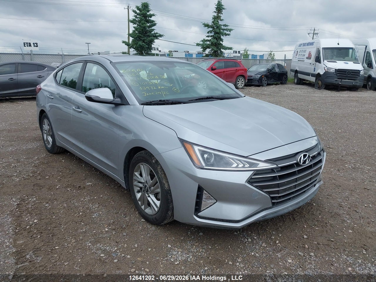 KMHD84LF7LU101384 · 2020 HYUNDAI ELANTRA SEL/VALUE/LIMITED