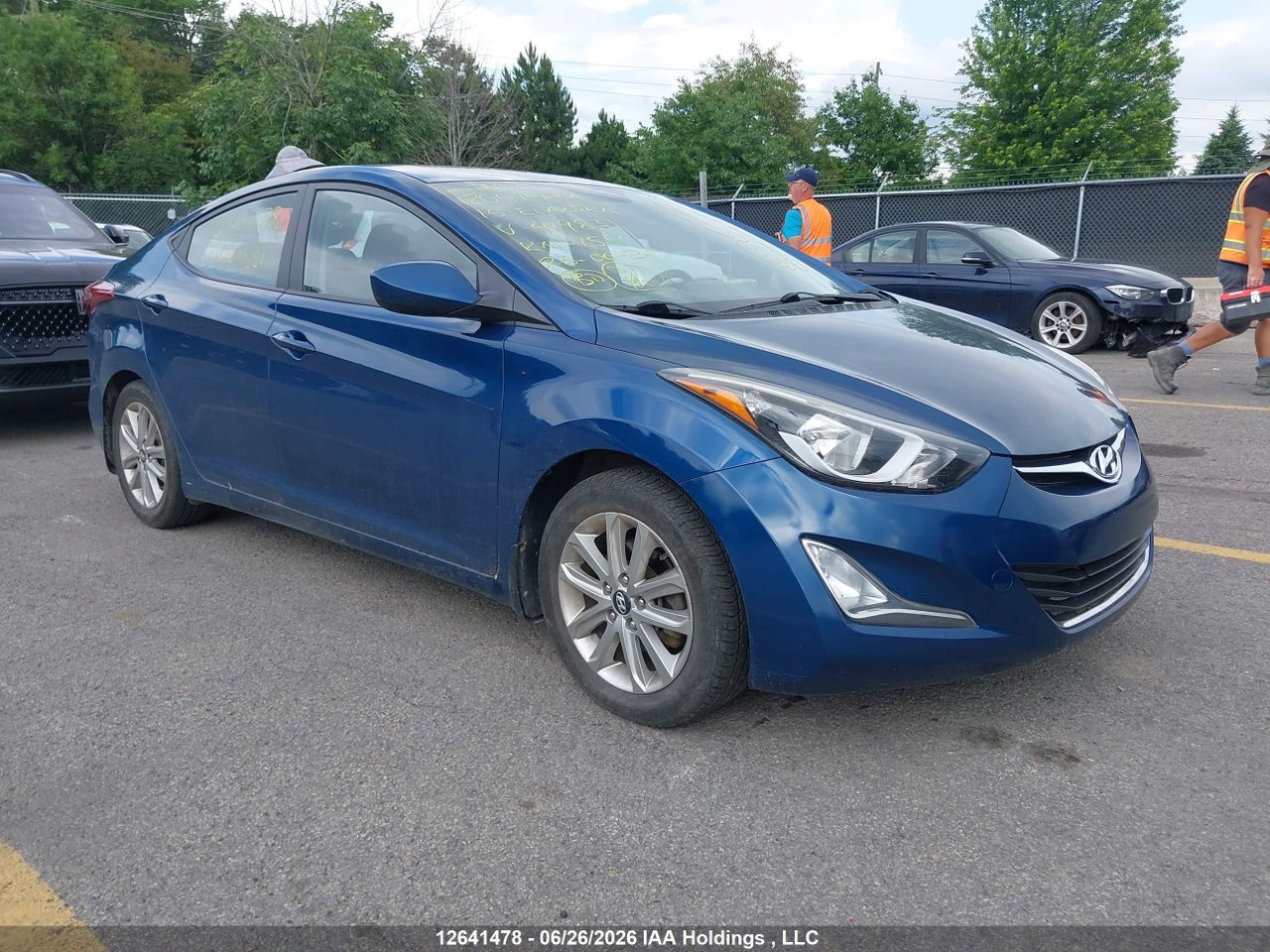 KMHDH4AE9FU419831 · 2015 HYUNDAI ELANTRA · 1/12
