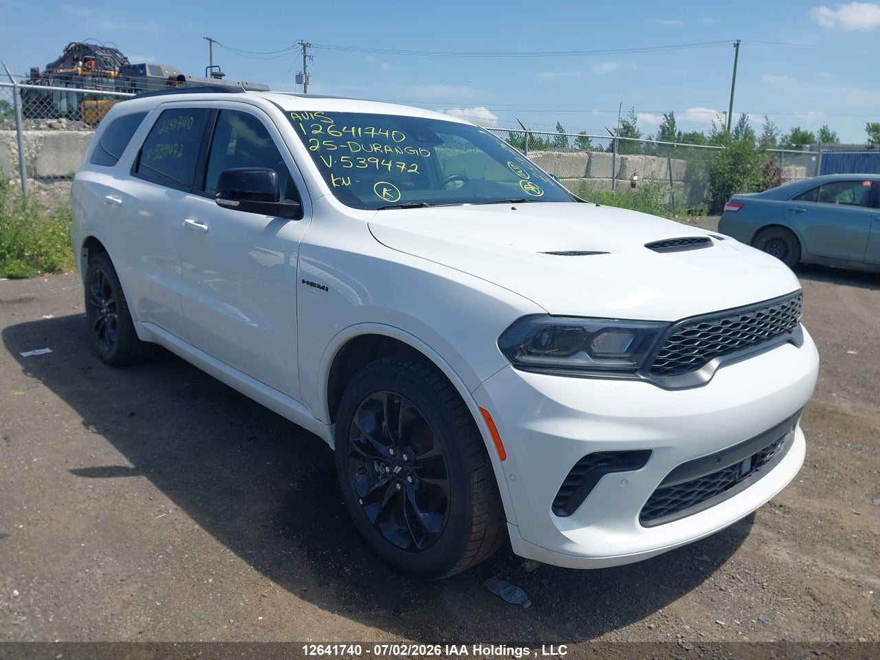 1C4SDJCT2SC539472 · 2025 DODGE DURANGO R/T