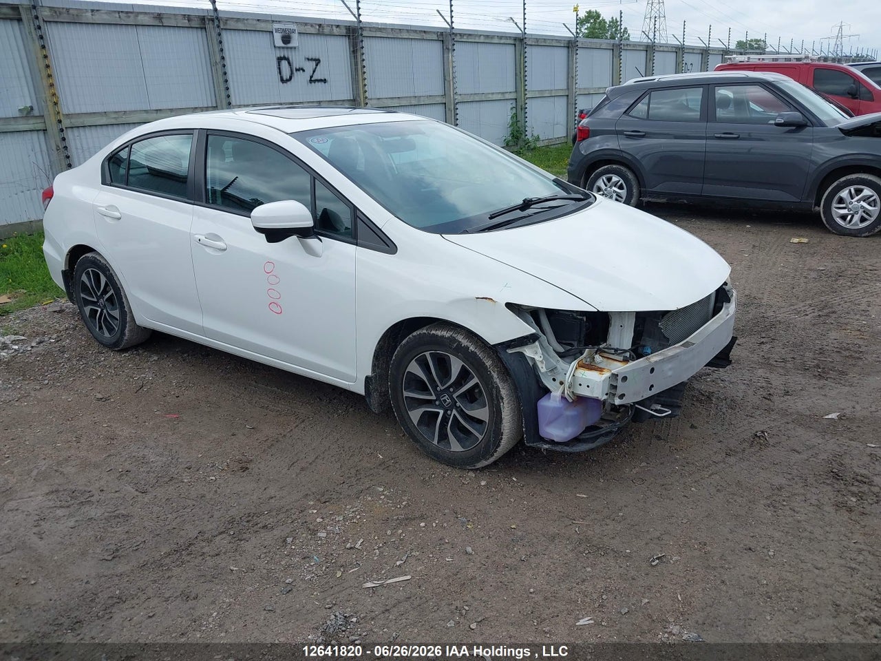 2HGFB2F57EH040096 · 2014 HONDA CIVIC EX