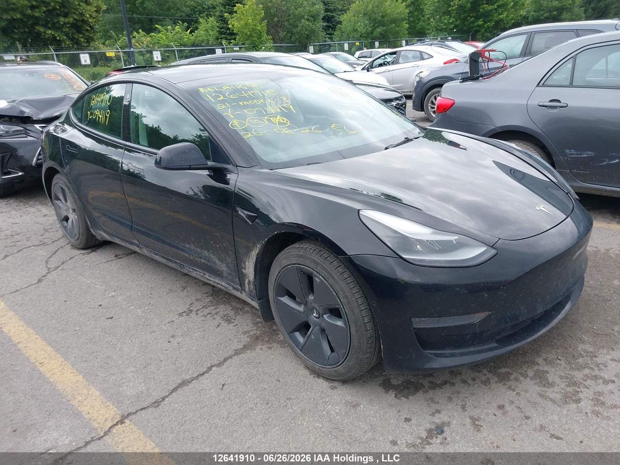 5YJ3E1EA2MF094119 · 2021 TESLA MODEL 3 STANDARD RANGE/STANDARD RANGE PLUS