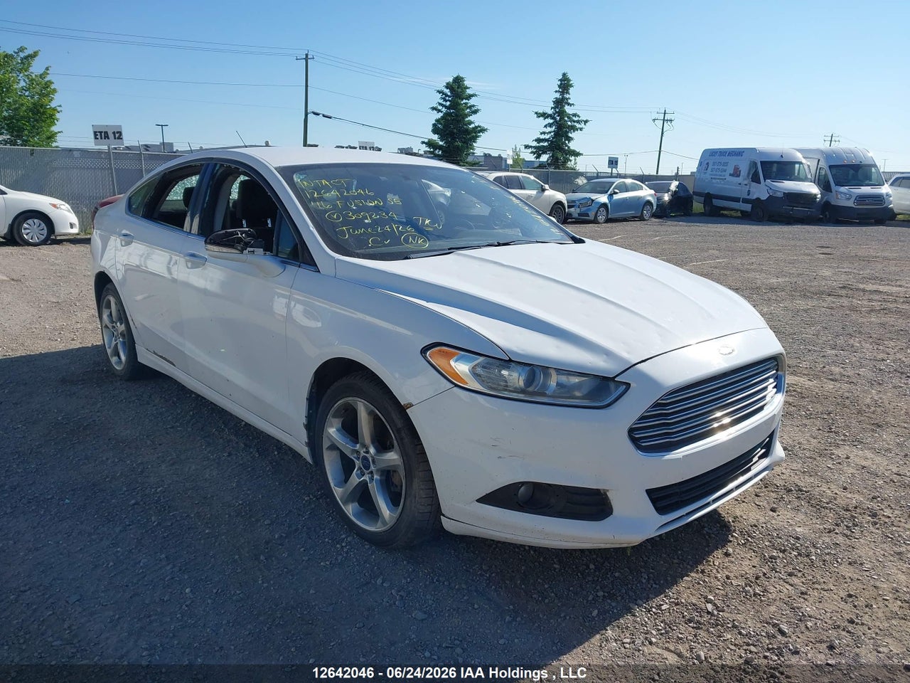 3FA6P0T91GR309234 · 2016 FORD FUSION SE