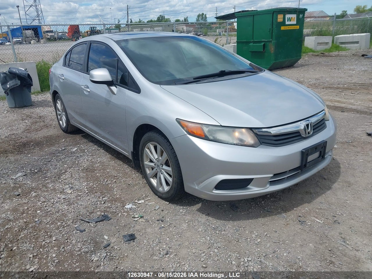 2HGFB2F53CH044367 · 2012 HONDA CIVIC EX 4DR
