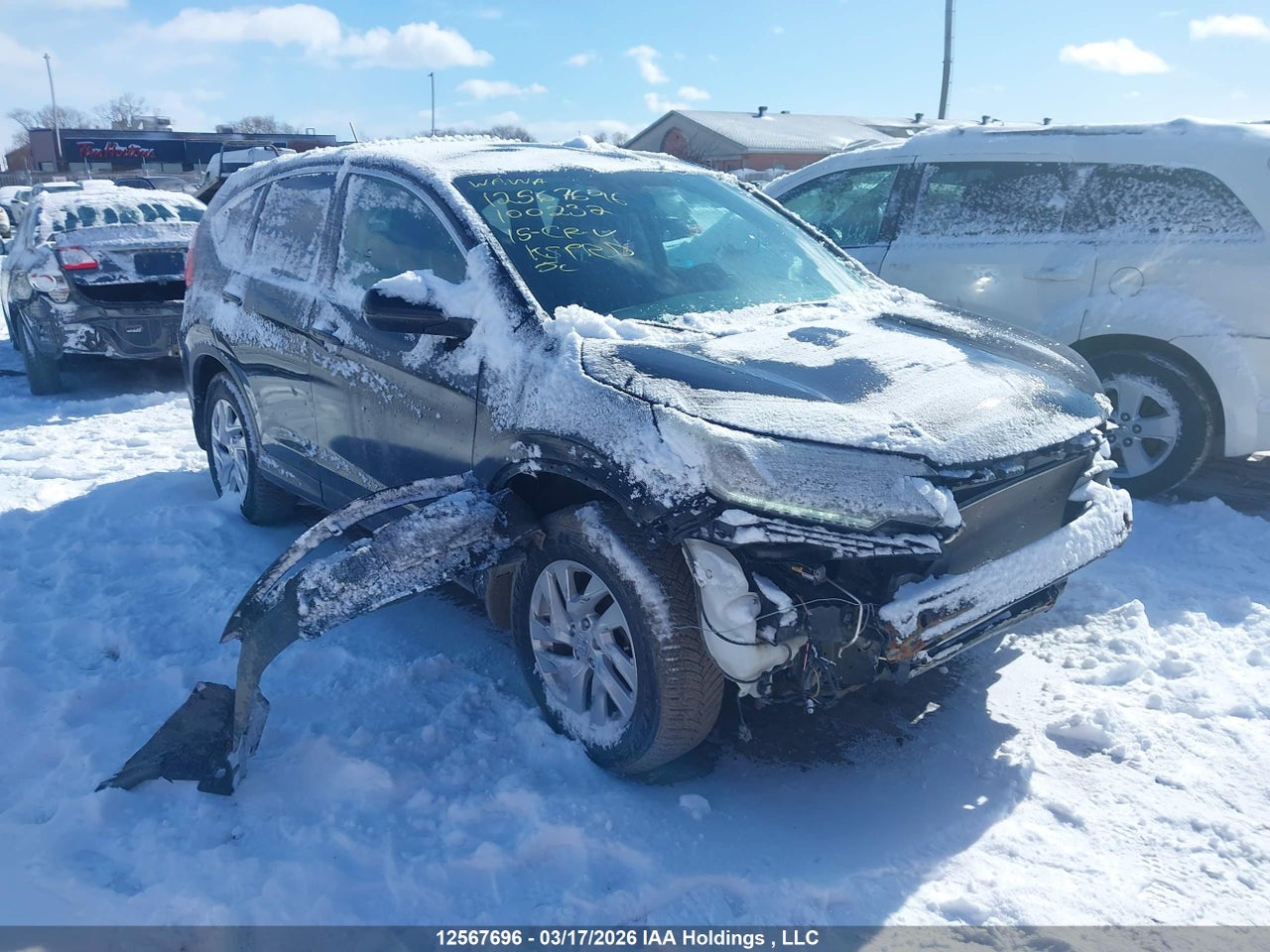 2HKRM4H47FH100232 · 2015 HONDA CR-V SE