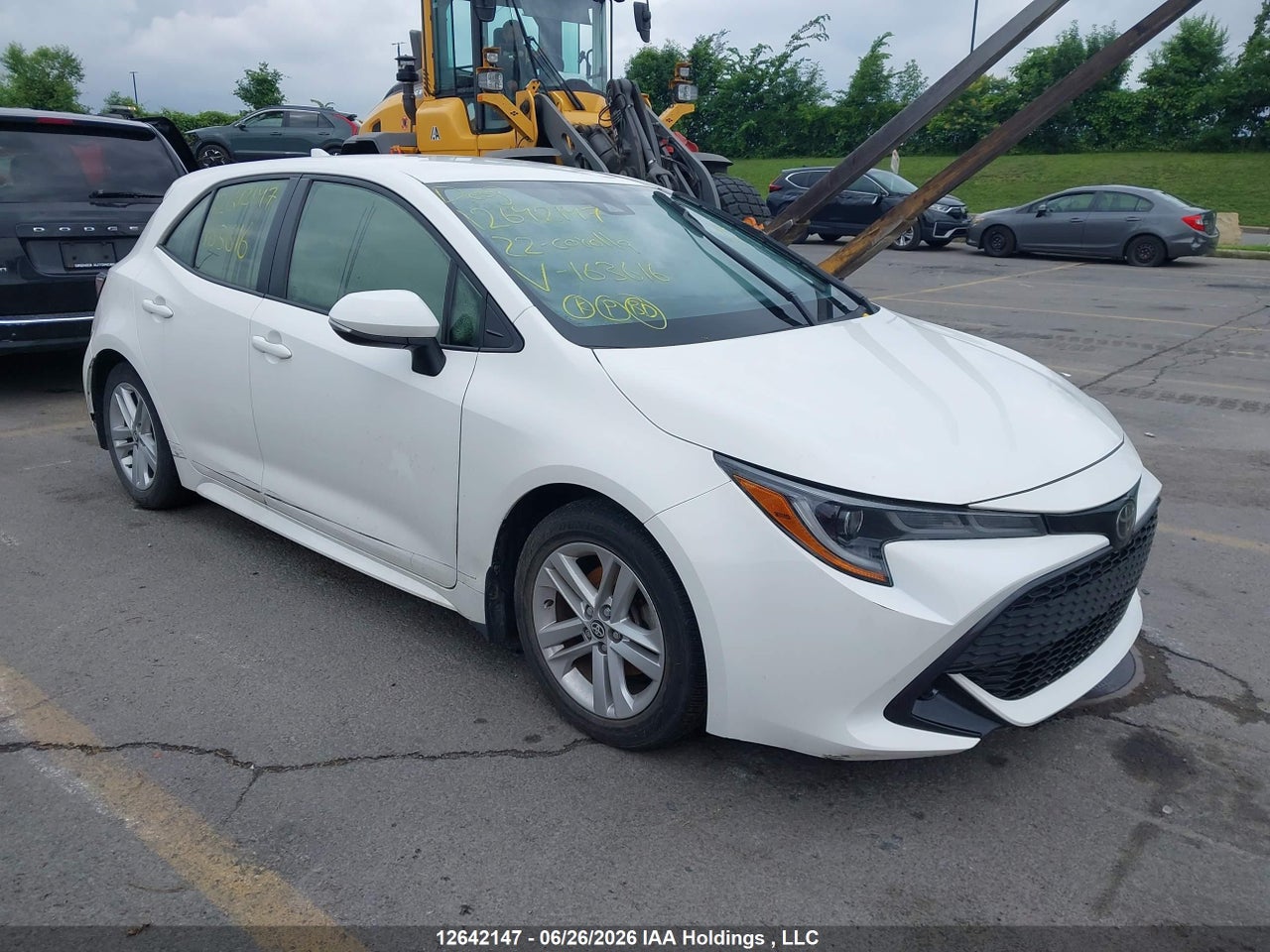 JTNK4MBE9N3163616 · 2022 TOYOTA COROLLA SE