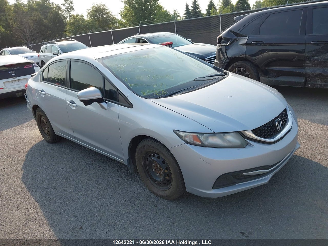 2HGFB2F57FH046093 · 2015 HONDA CIVIC EX