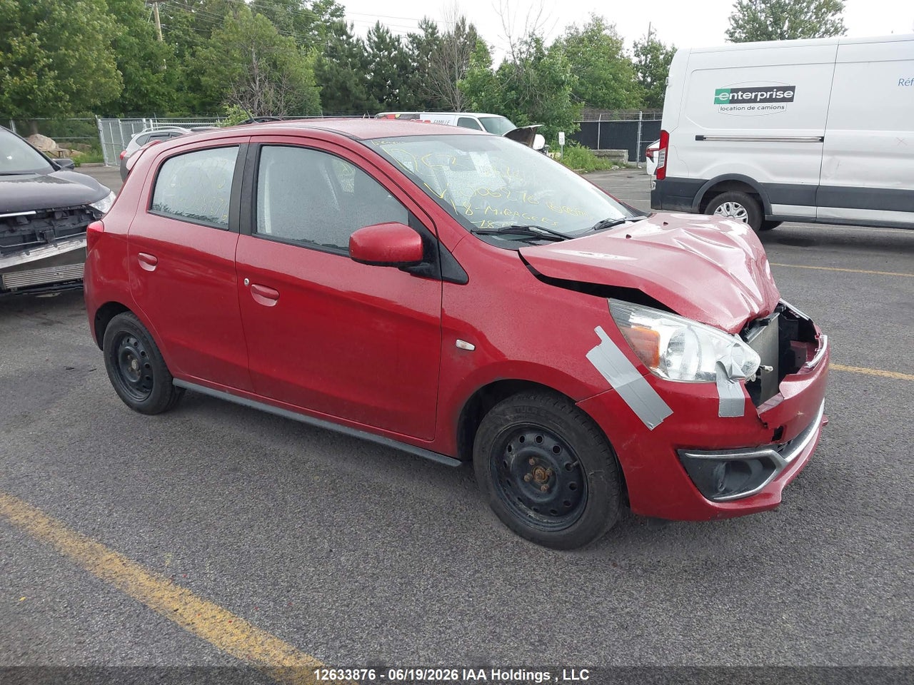 ML32A3HJ2JH006876 · 2018 MITSUBISHI MIRAGE ES · 1/12