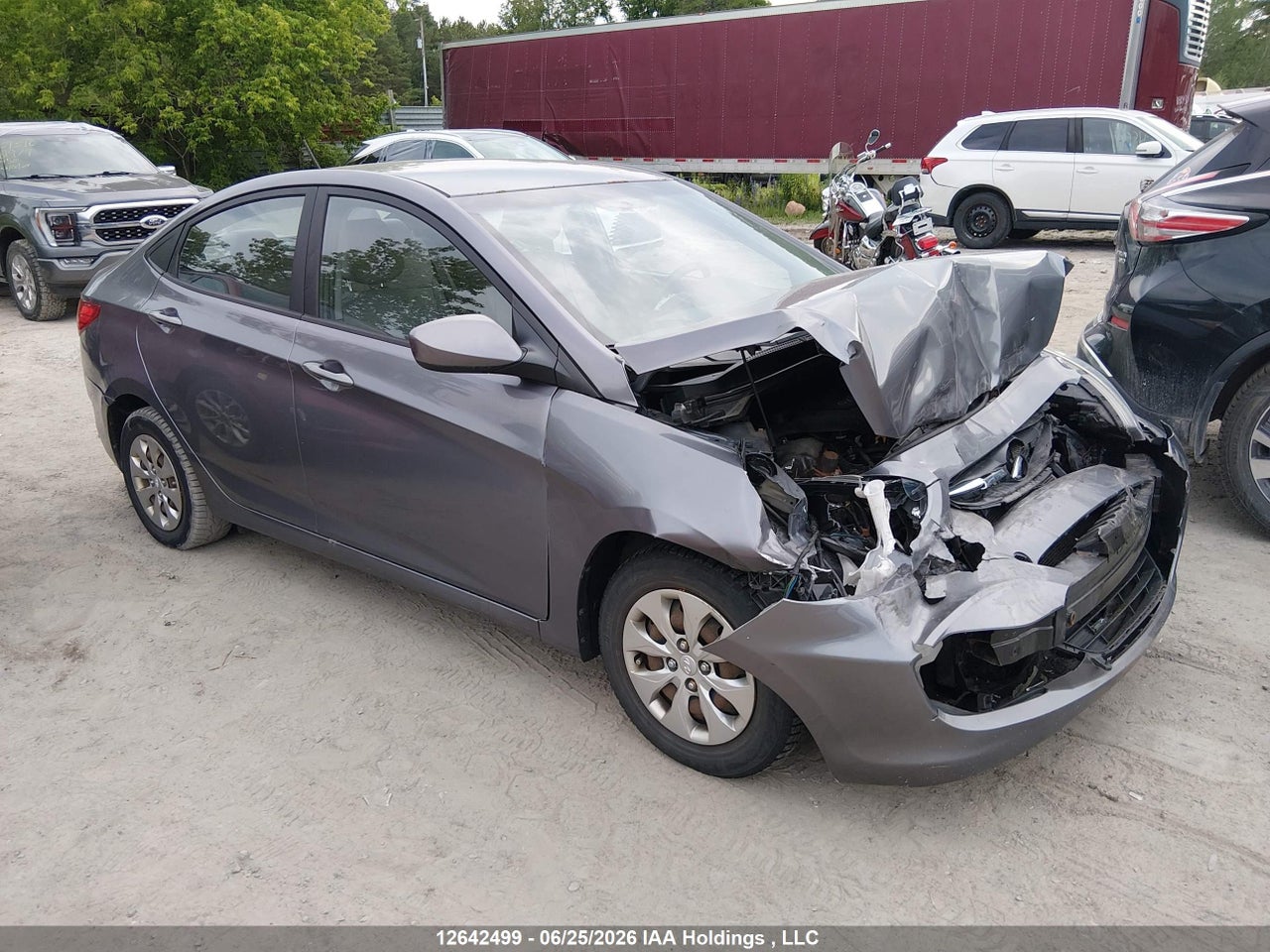 KMHCT4AE2FU827744 · 2015 HYUNDAI ACCENT GLS