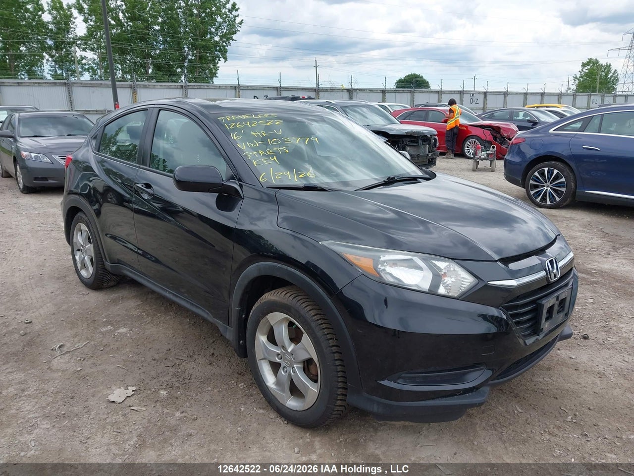 3CZRU5H39GM103779 · 2016 HONDA HR-V LX