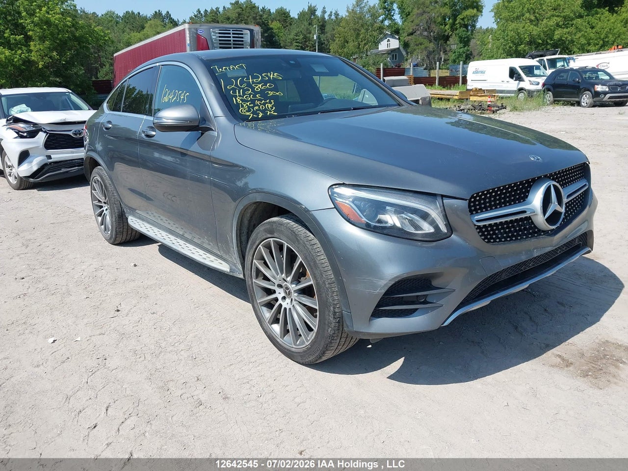 WDC0J4KBXJF412860 · 2018 MERCEDES BENZ GLC 300 COUPE 4MATIC