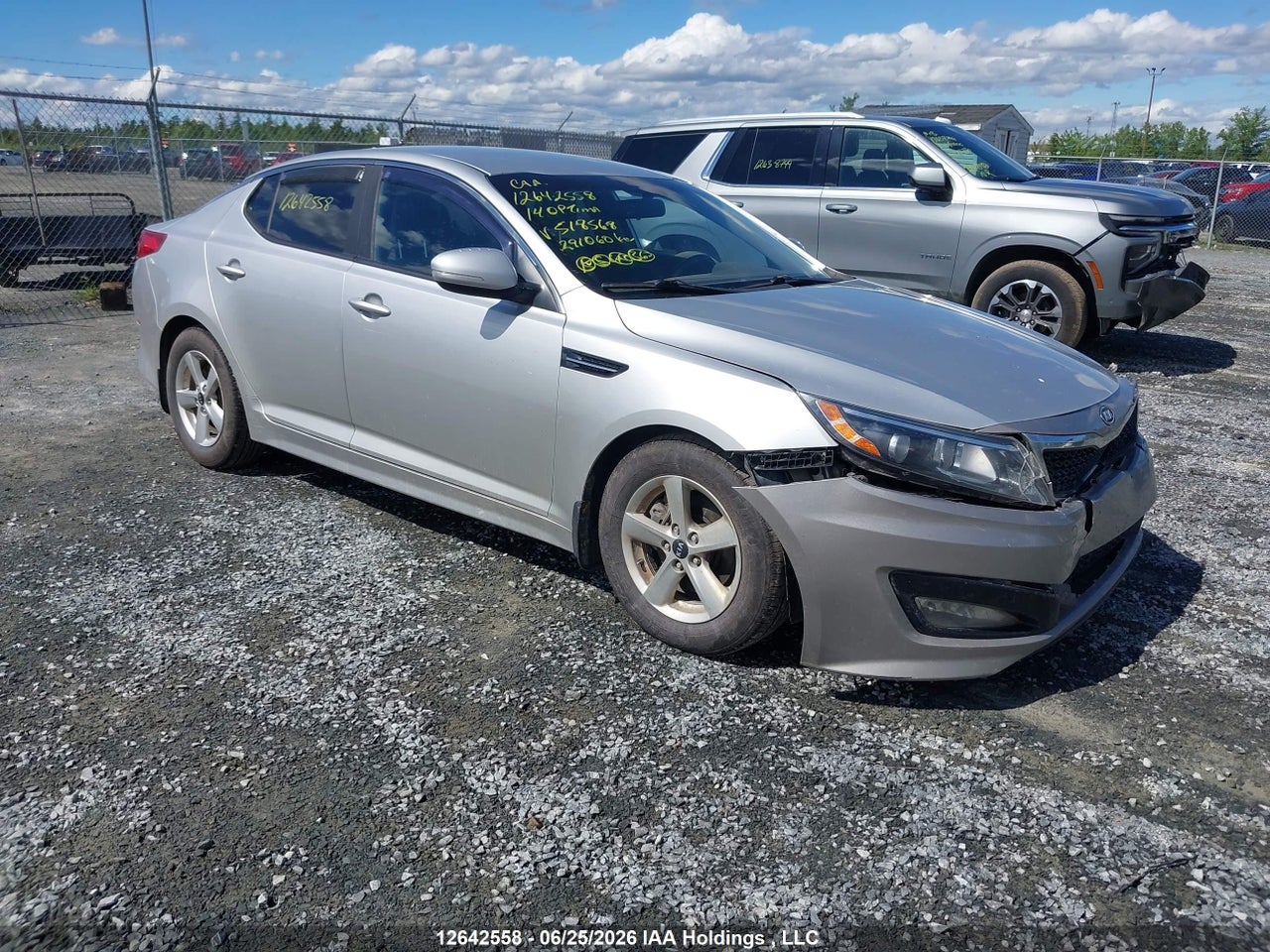 KNAGM4A75E5518568 · 2014 KIA OPTIMA LX
