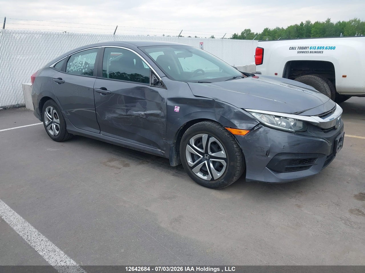 2HGFC2F56GH008255 · 2016 HONDA CIVIC LX · 1/12