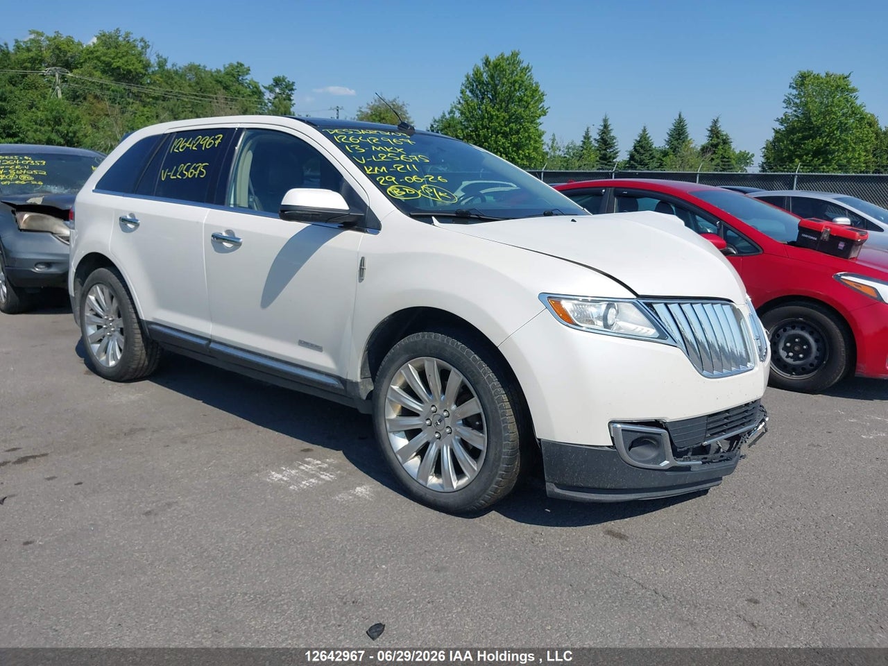 2LMDJ8JKXDBL25675 · 2013 LINCOLN MKX