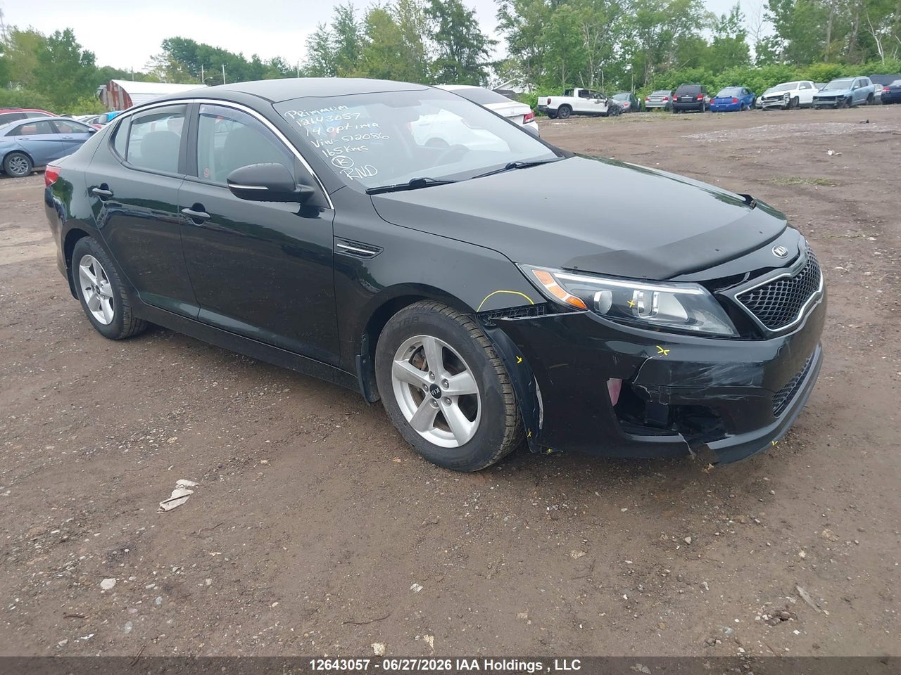 KNAGM4A71E5512086 · 2014 KIA OPTIMA LX