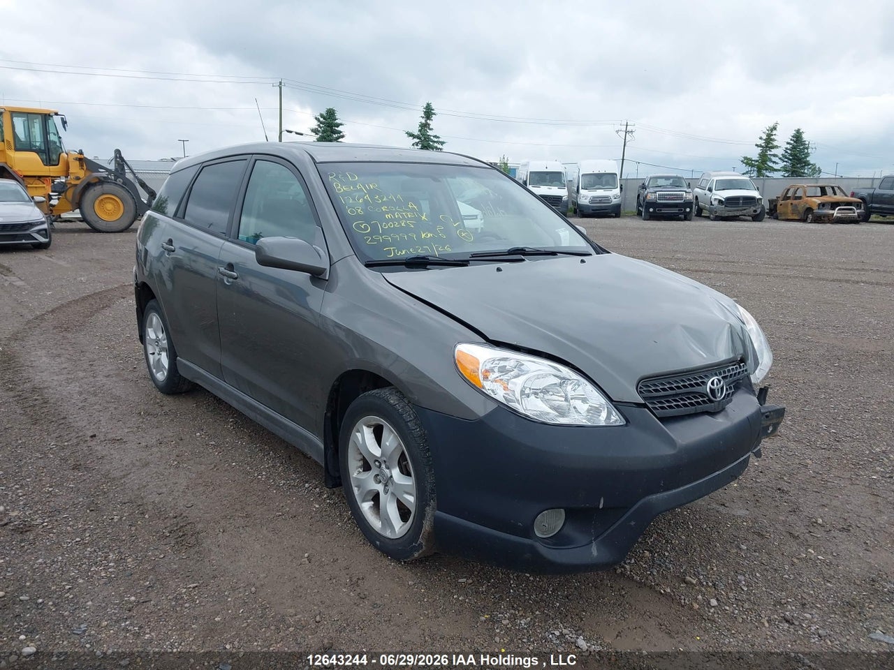 2T1KR32E98C700285 · 2008 TOYOTA COROLLA MATRIX XR · 1/12