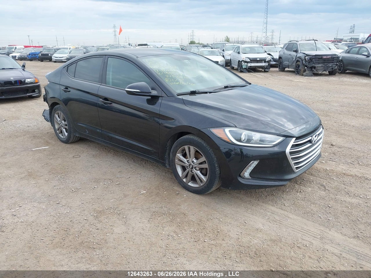 KMHD84LF6HU155587 · 2017 HYUNDAI ELANTRA GL