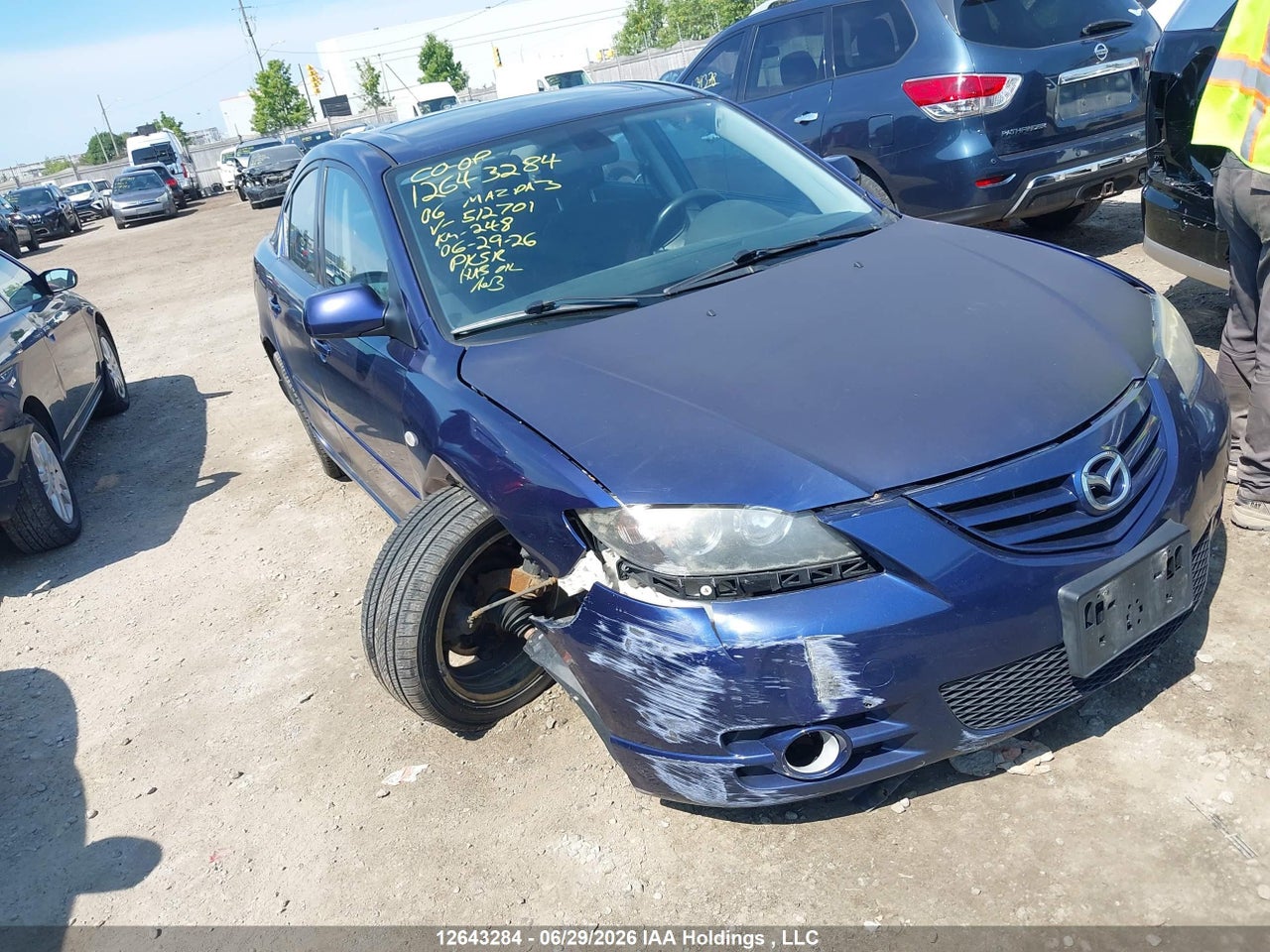 JM1BK123961512701 · 2006 MAZDA MAZDA3 GT