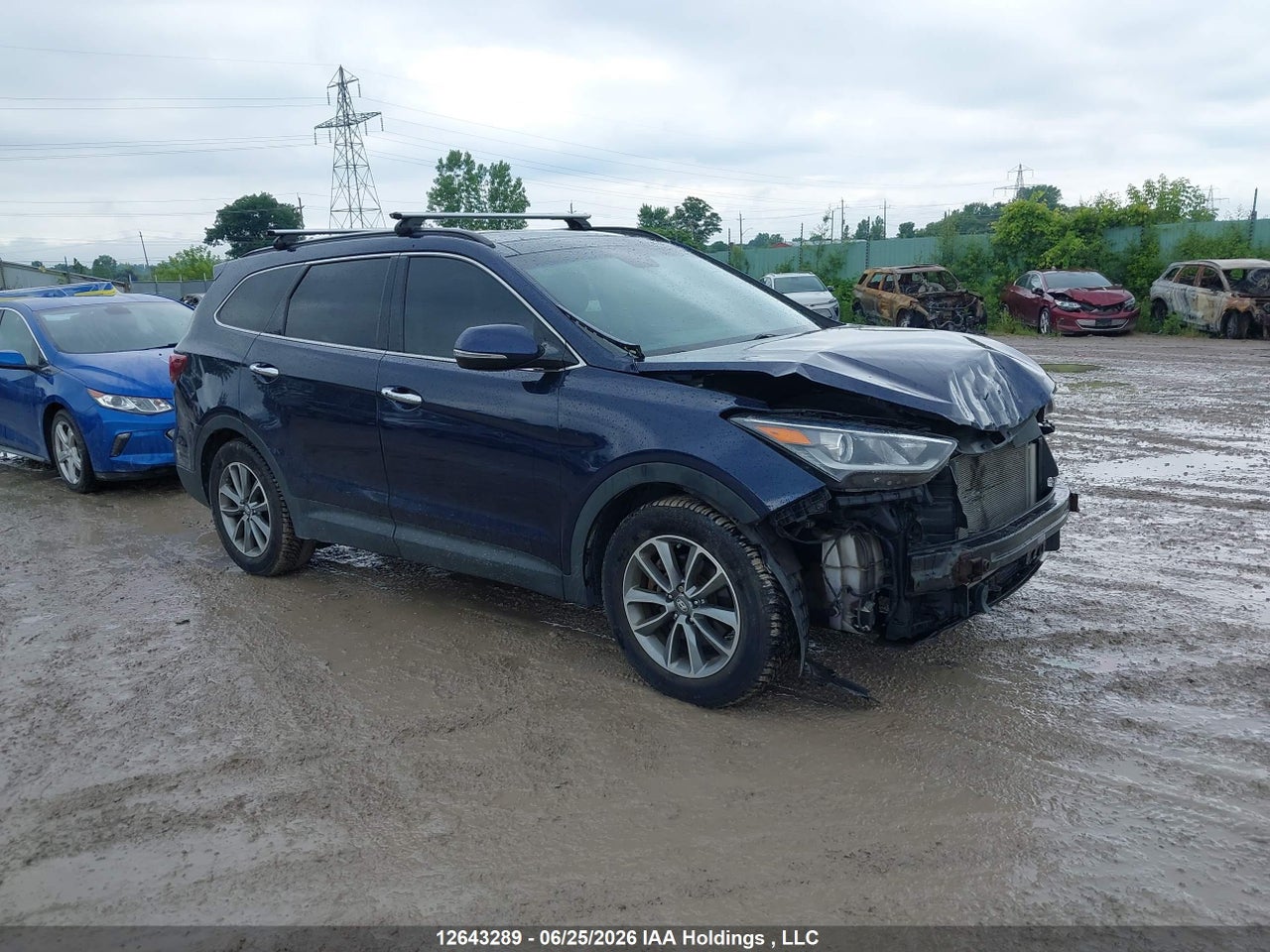 KM8SNDHF7HU173704 · 2017 HYUNDAI SANTA FE XL LUXURY