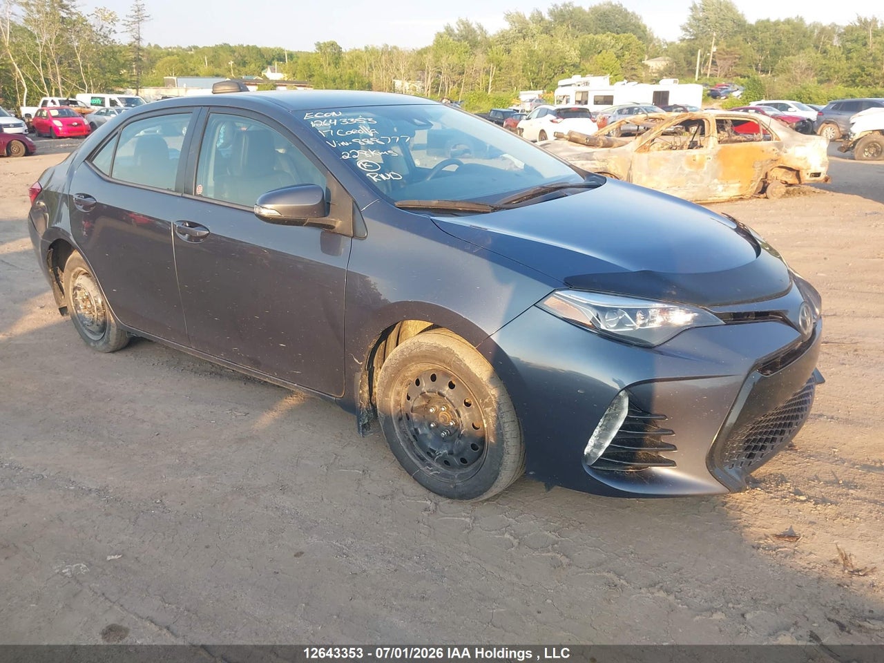 2T1BURHE3HC888777 · 2017 TOYOTA COROLLA SE