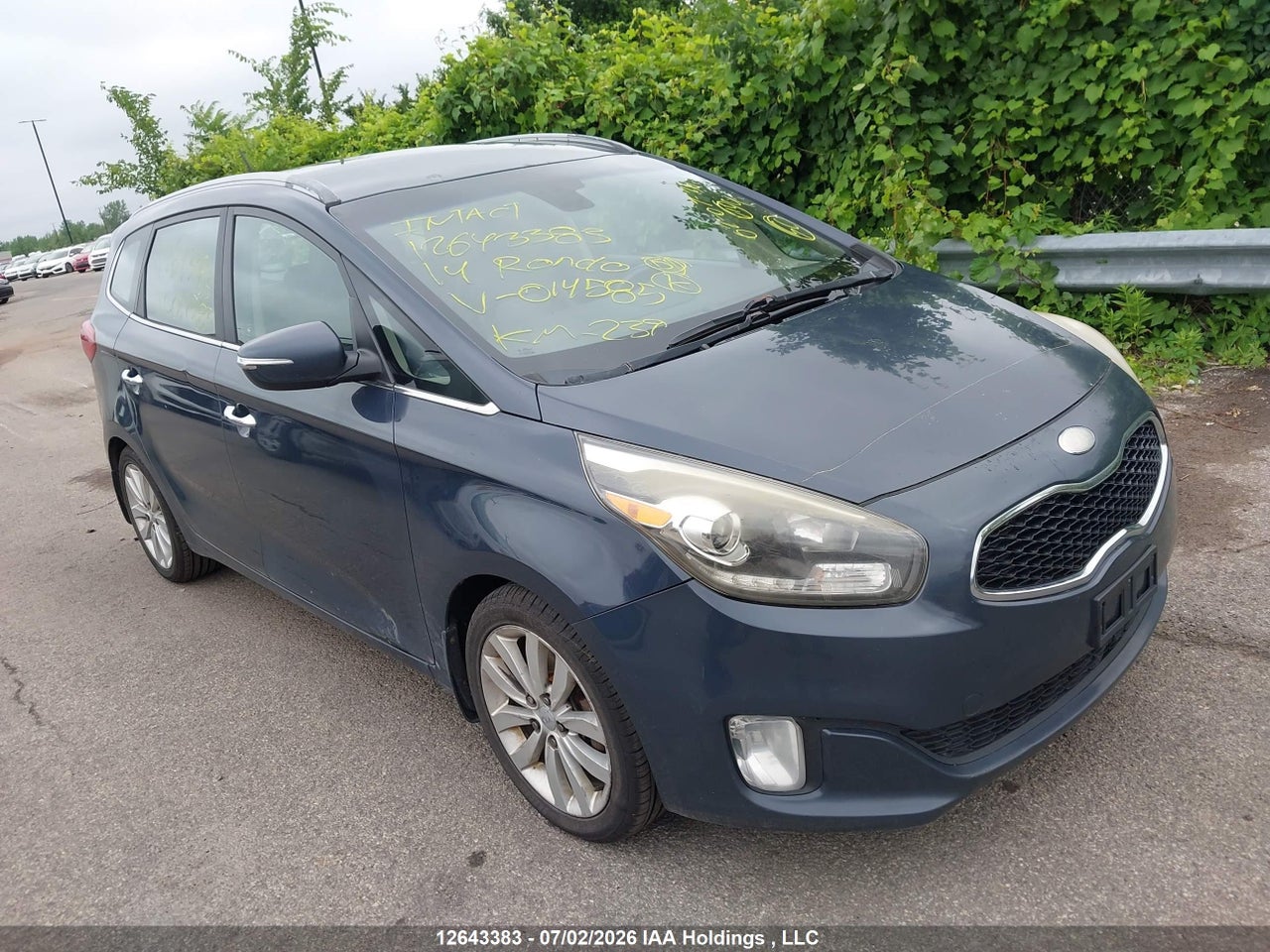 KNAHU8A39E7014585 · 2014 KIA RONDO · 1/12