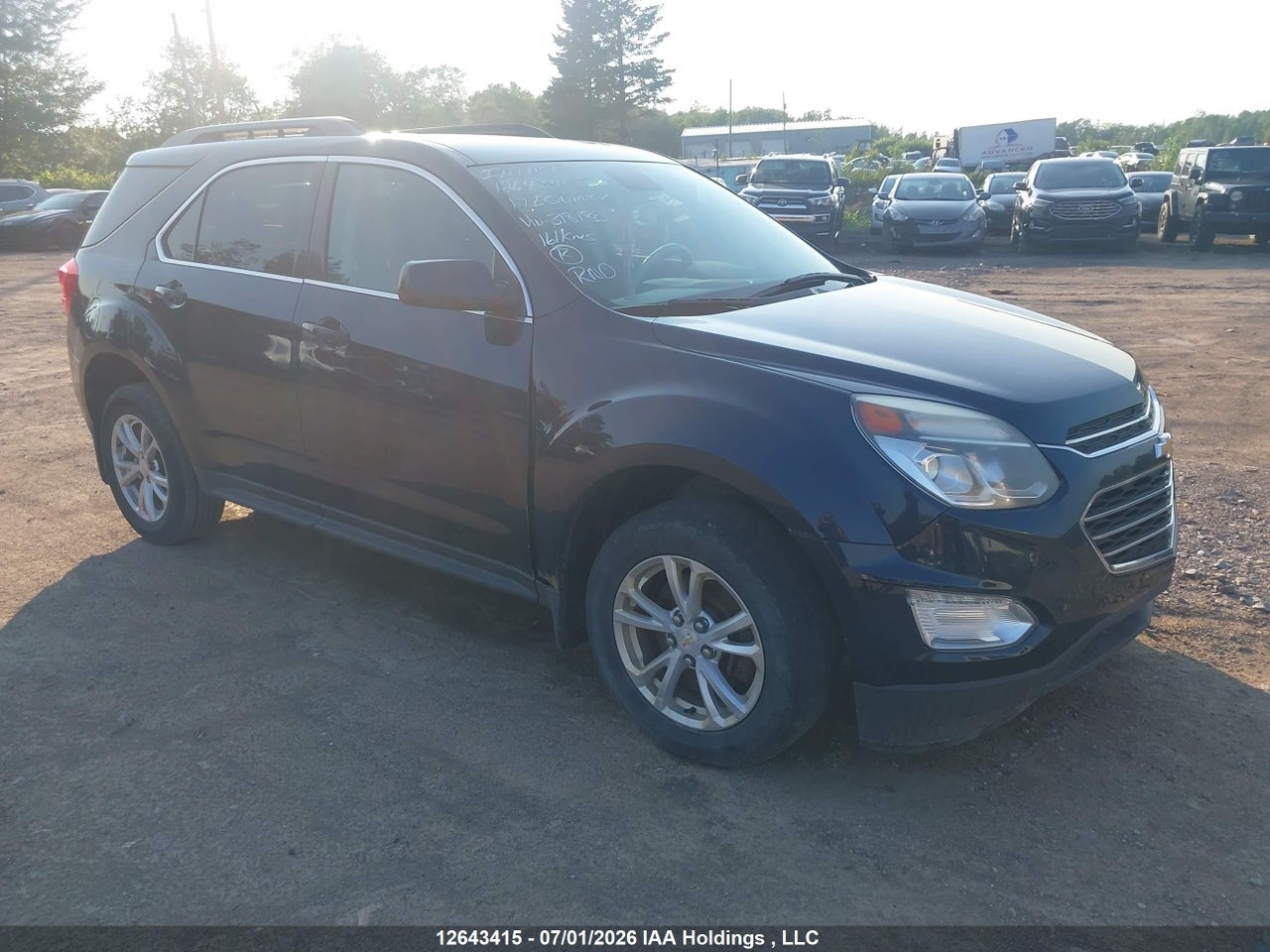 2GNALCEK3H6318180 · 2017 CHEVROLET EQUINOX LT