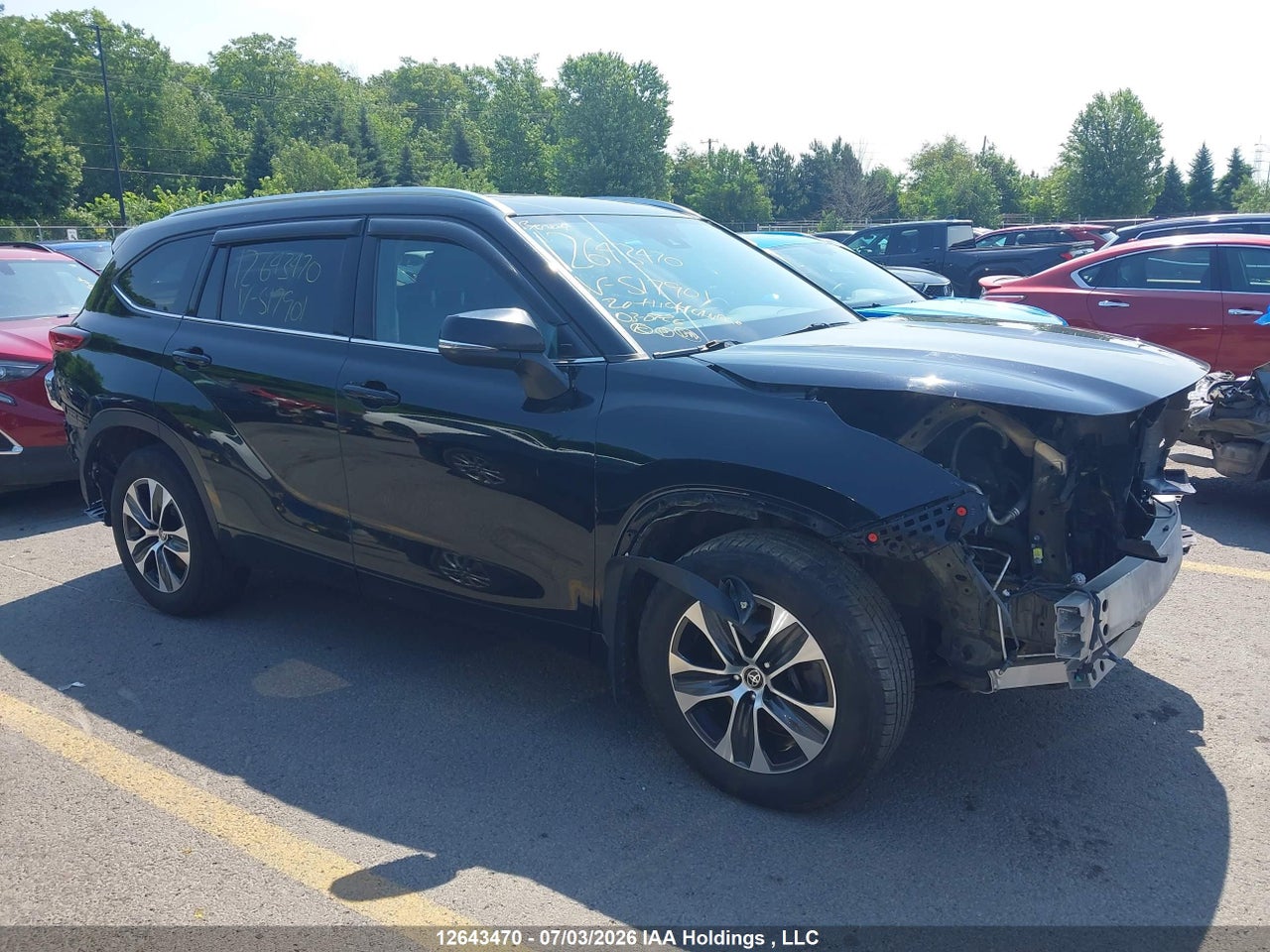 5TDGZRBH6LS517901 · 2020 TOYOTA highlander xle