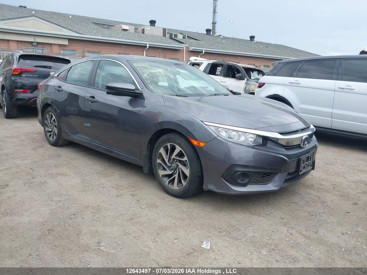 2HGFC2F80JH011010 · 2018 HONDA CIVIC EX