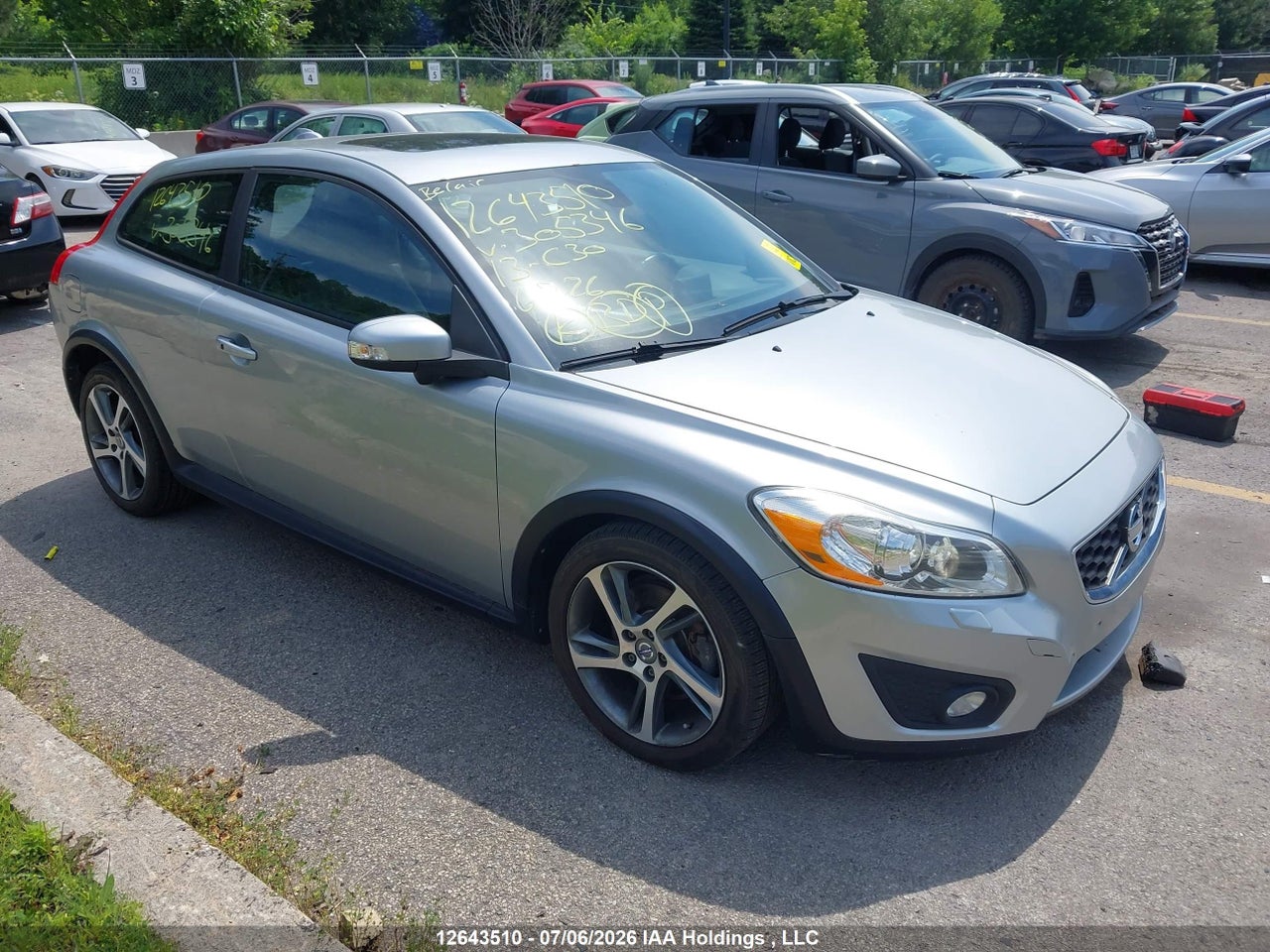 YV1672MK1D2305346 · 2013 VOLVO C30