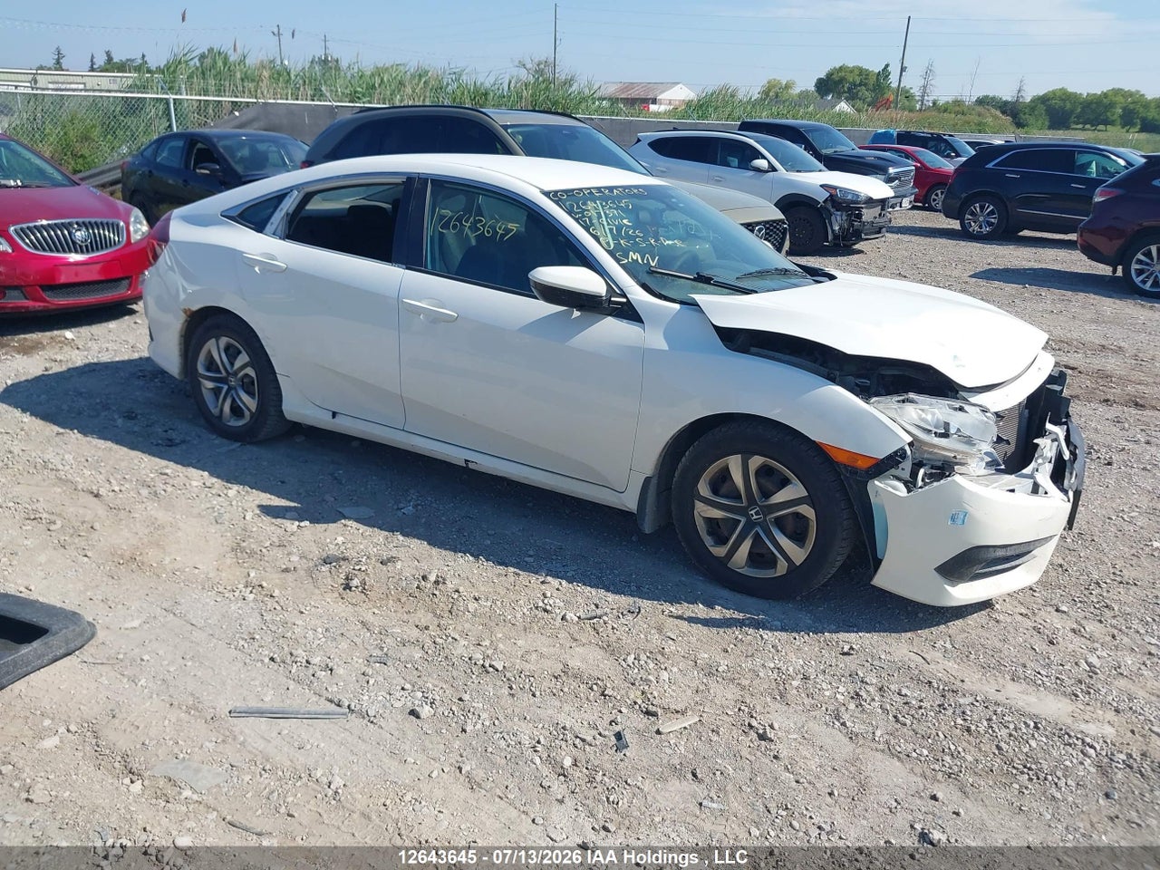 2HGFC2E55HH017371 · 2017 HONDA CIVIC LX · 1/12