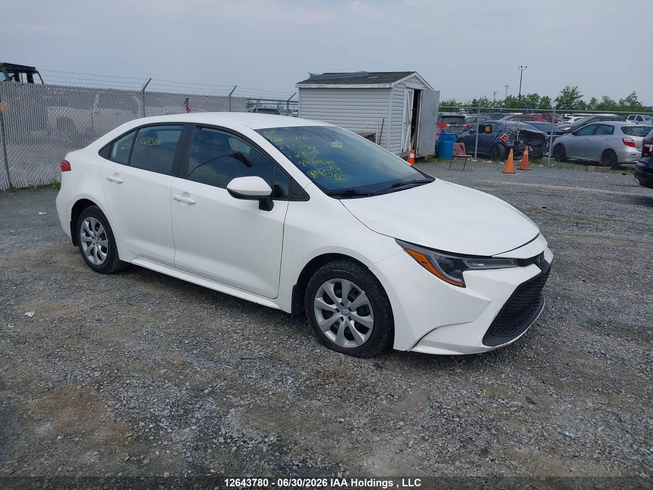 5YFBPMBE7MP239156 · 2021 TOYOTA COROLLA LE