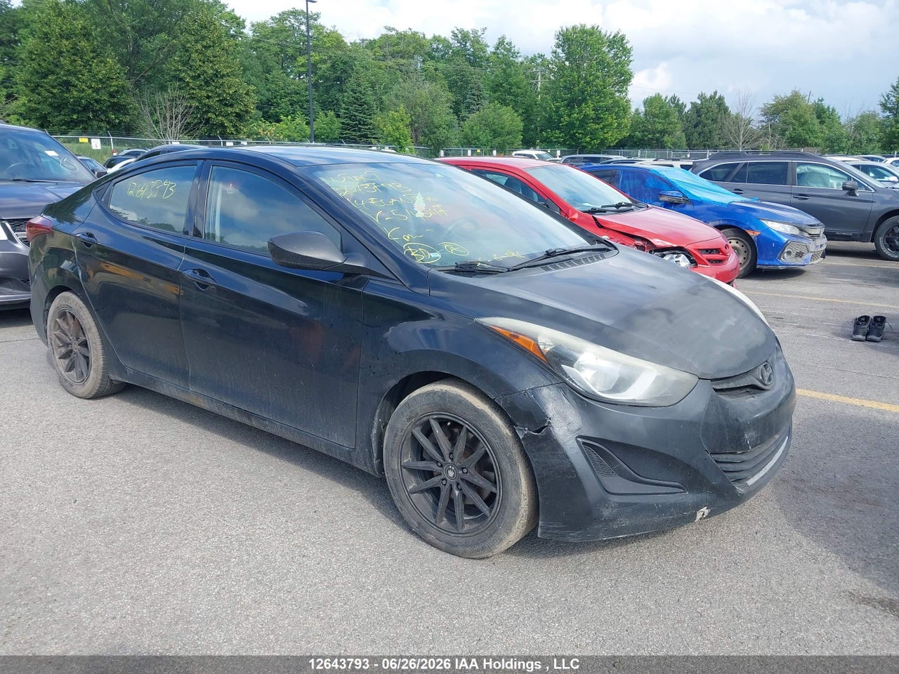 5NPDH4AE8EH514247 · 2014 HYUNDAI ELANTRA GL