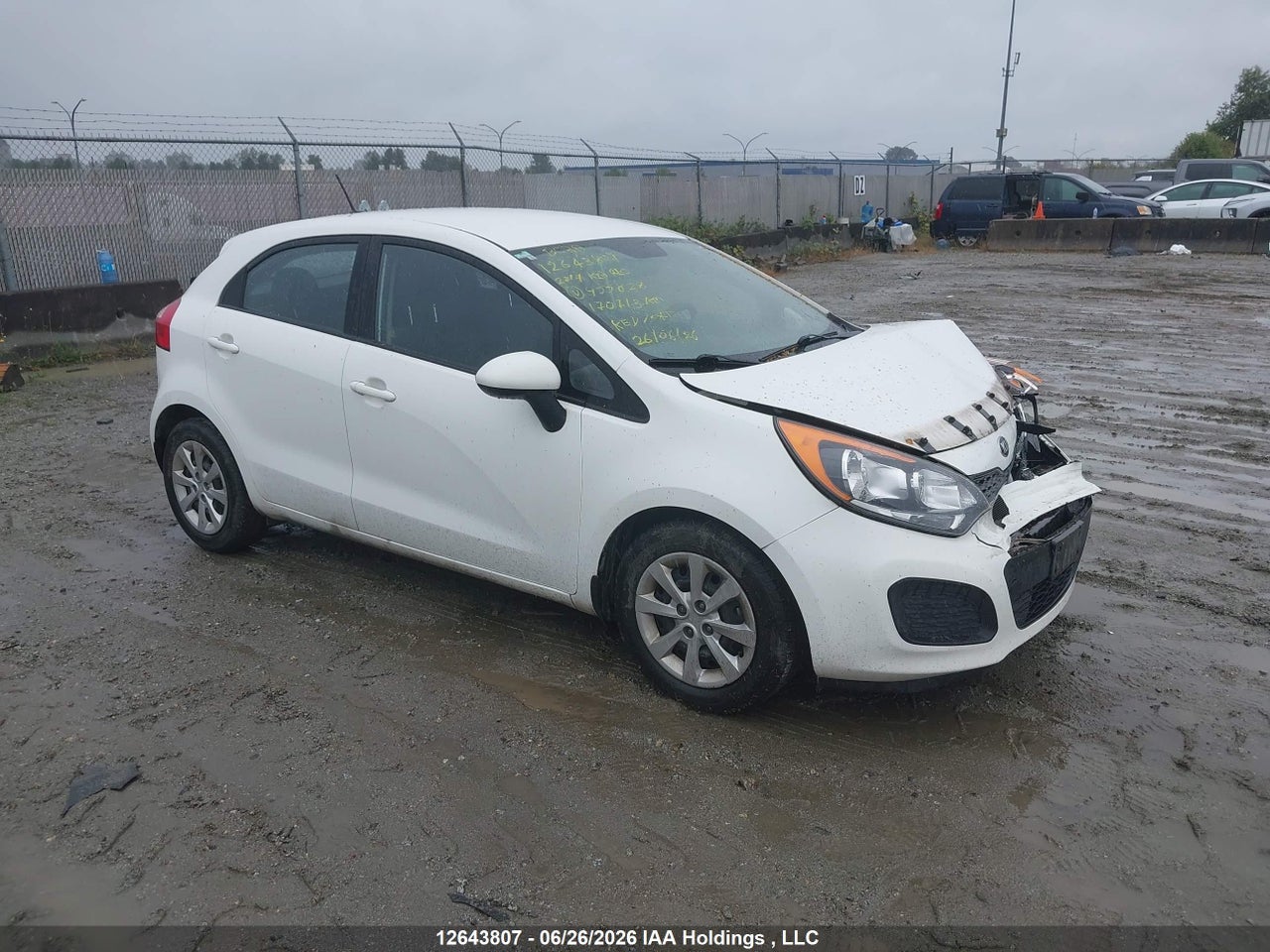 KNADM5A39E6955828 · 2014 KIA RIO LX