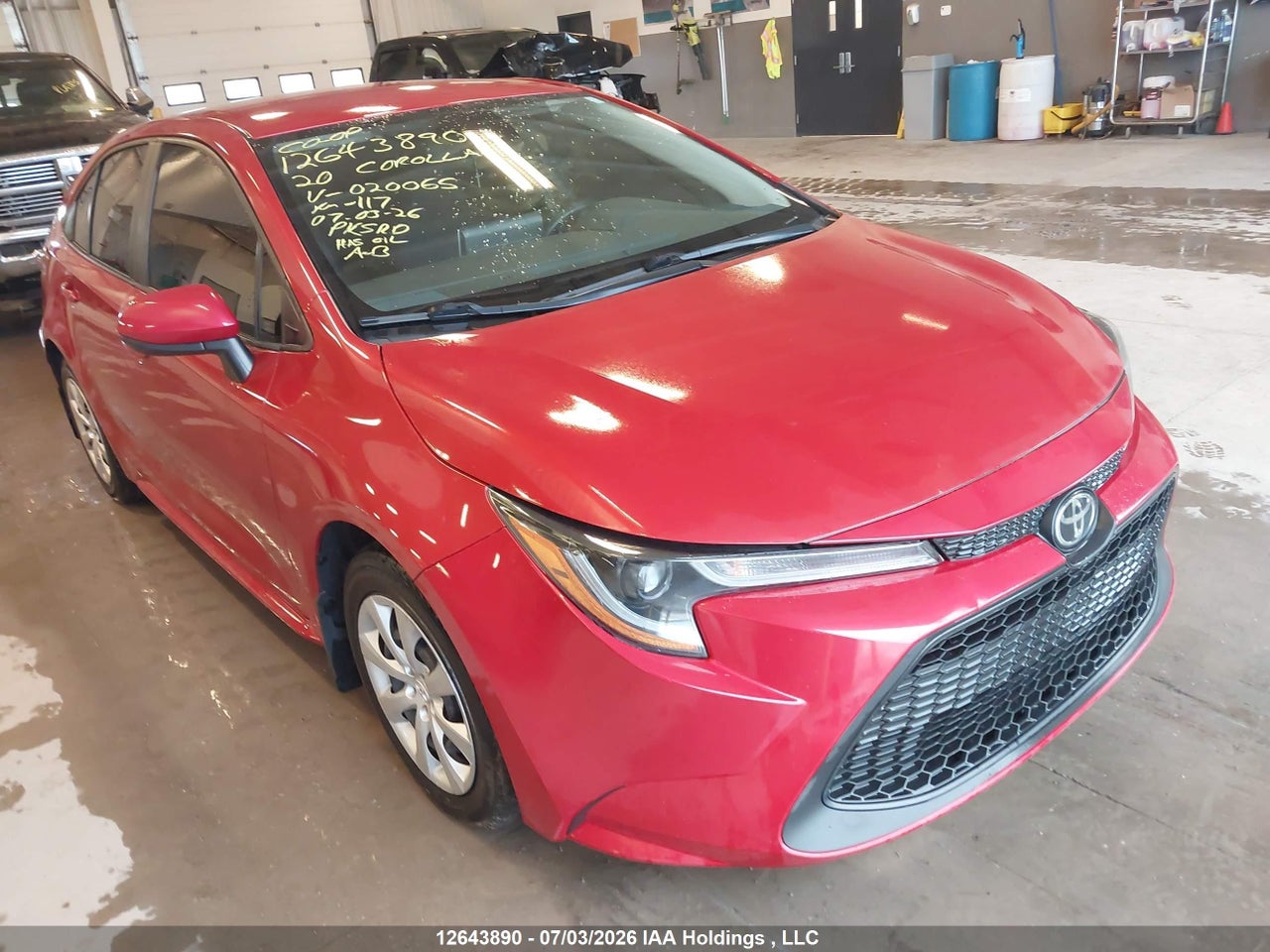 5YFBPRBE0LP020065 · 2020 TOYOTA COROLLA LE