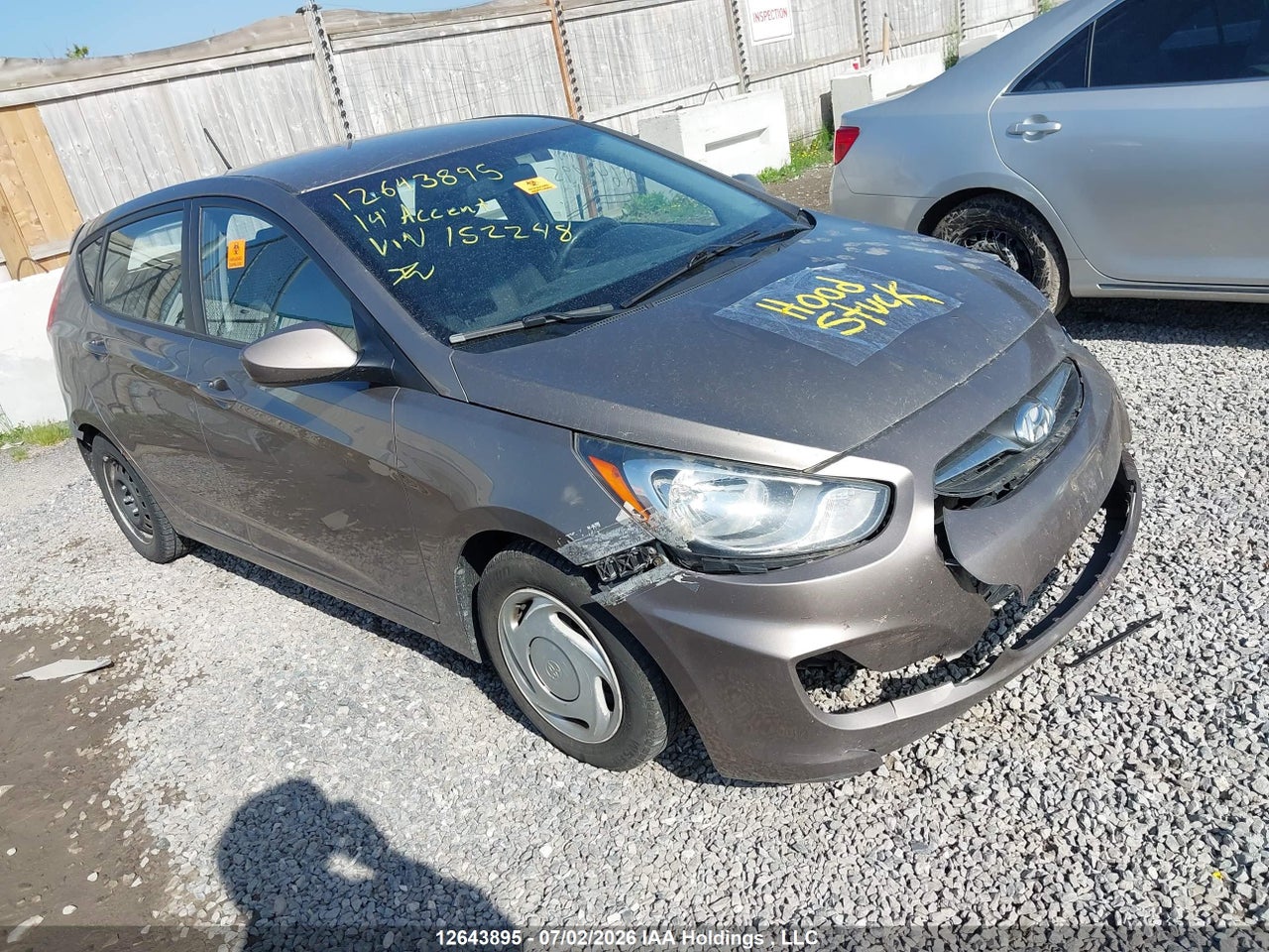 KMHCT5AE5EU152248 · 2014 HYUNDAI ACCENT GL
