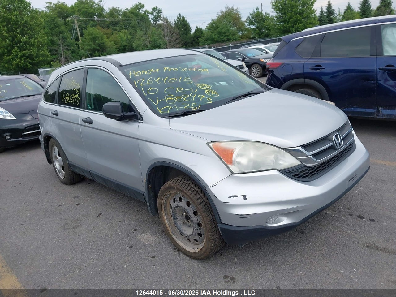 5J6RE3H3XAL802493 · 2010 HONDA CR-V LX · 1/12