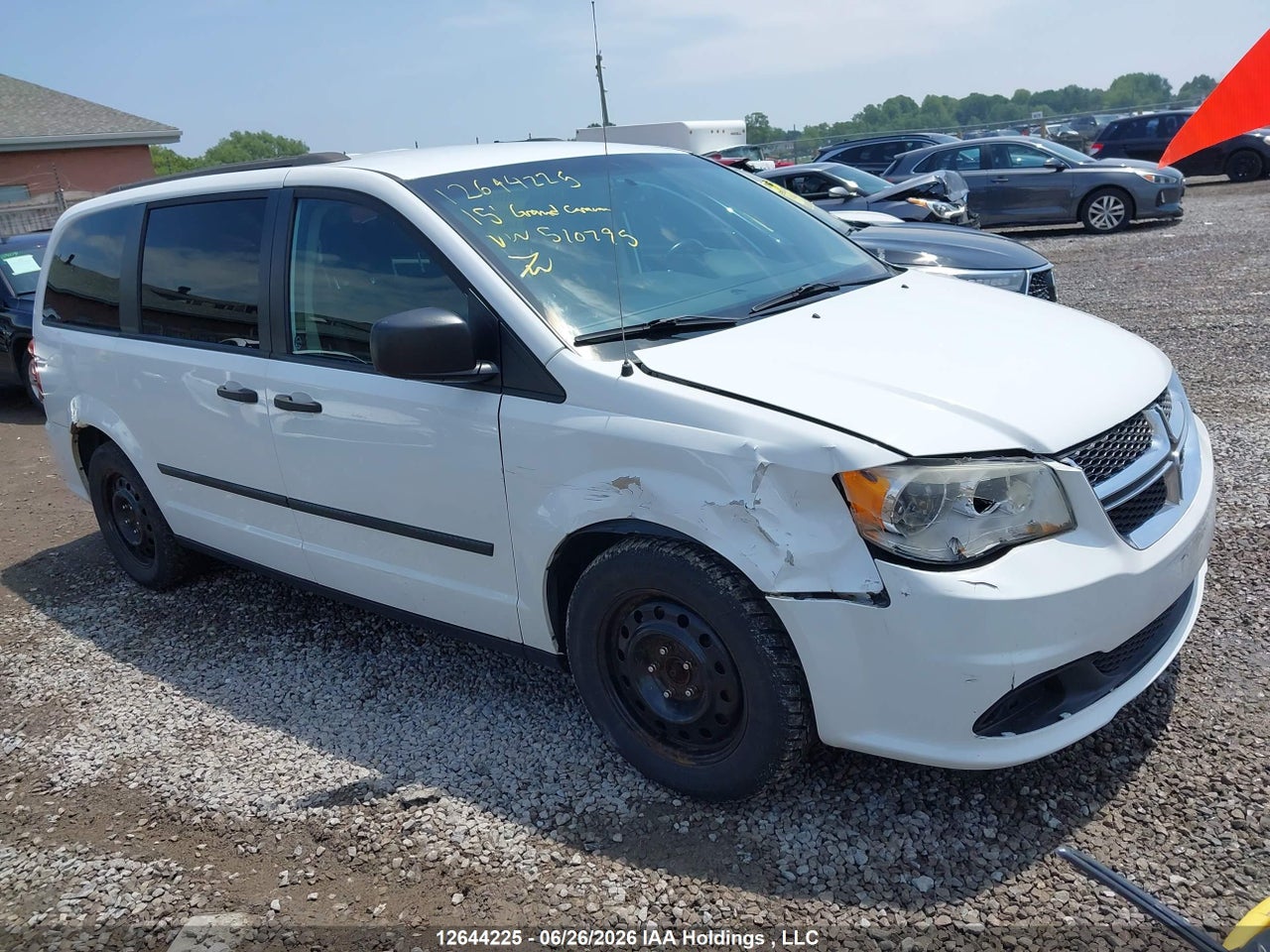 2C4RDGBG9FR510795 · 2015 DODGE GRAND CARAVAN SE