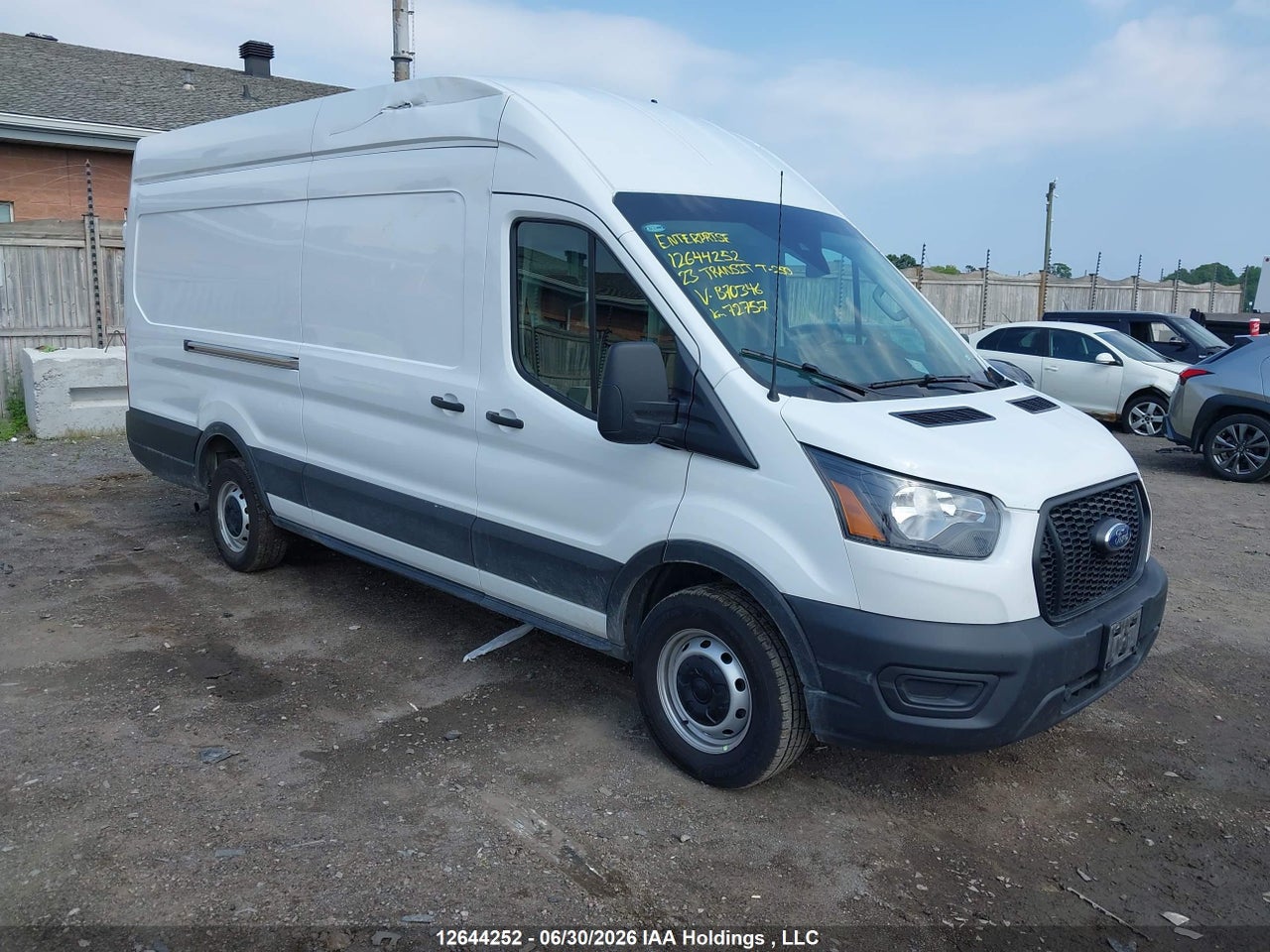 1FTBR3X83PKB70346 · 2023 FORD transit t-250