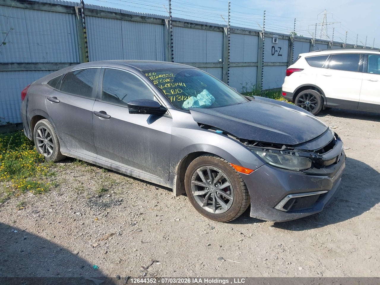 2HGFC2F76MH013744 · 2021 HONDA CIVIC EX 4DR