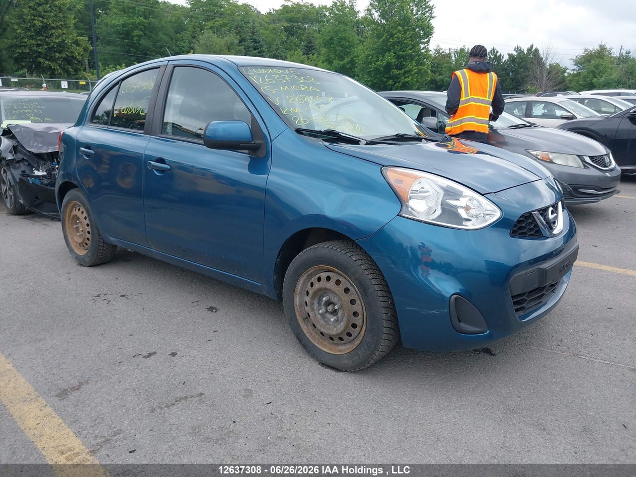 3N1CK3CP8FL268052 · 2015 NISSAN MICRA S/SR/SV