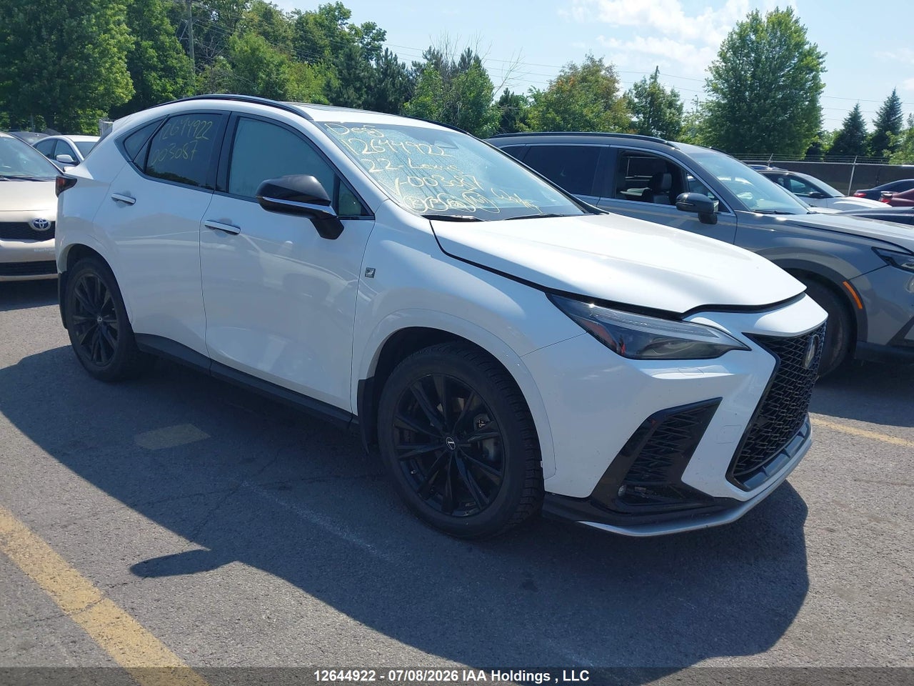 JTJKGCEZ1N5003087 · 2022 LEXUS NX 350