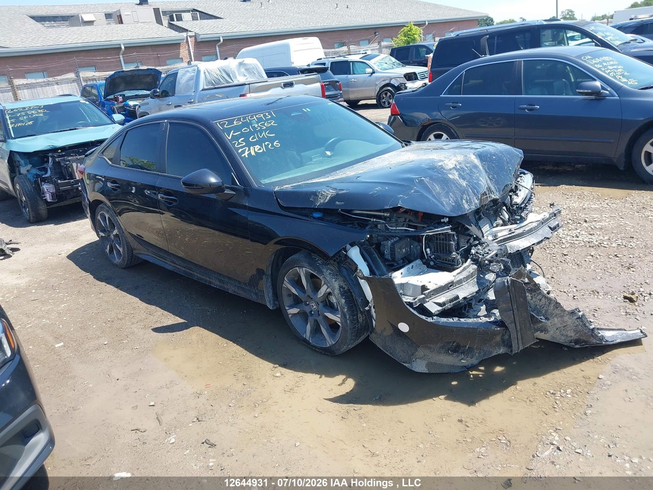 2HGFE4F86SH013562 · 2025 HONDA CIVIC SPORT HYBRID/SPORT TOURING HYBRID