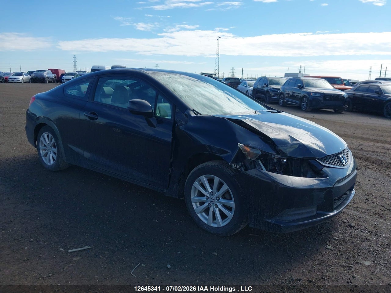 2HGFG3B95CH000449 · 2012 HONDA CIVIC EX-L · 1/12