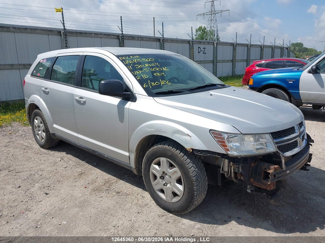 3D4PG4FB7BT530016 · 2011 DODGE JOURNEY