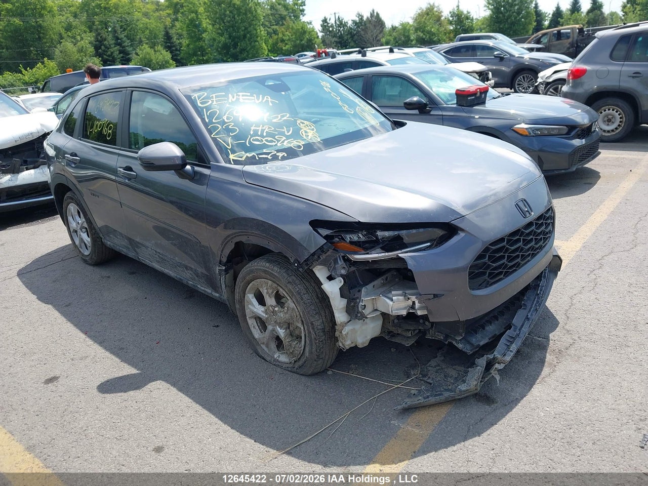 3CZRZ2H38PM100968 · 2023 HONDA HR-V LX · 1/12
