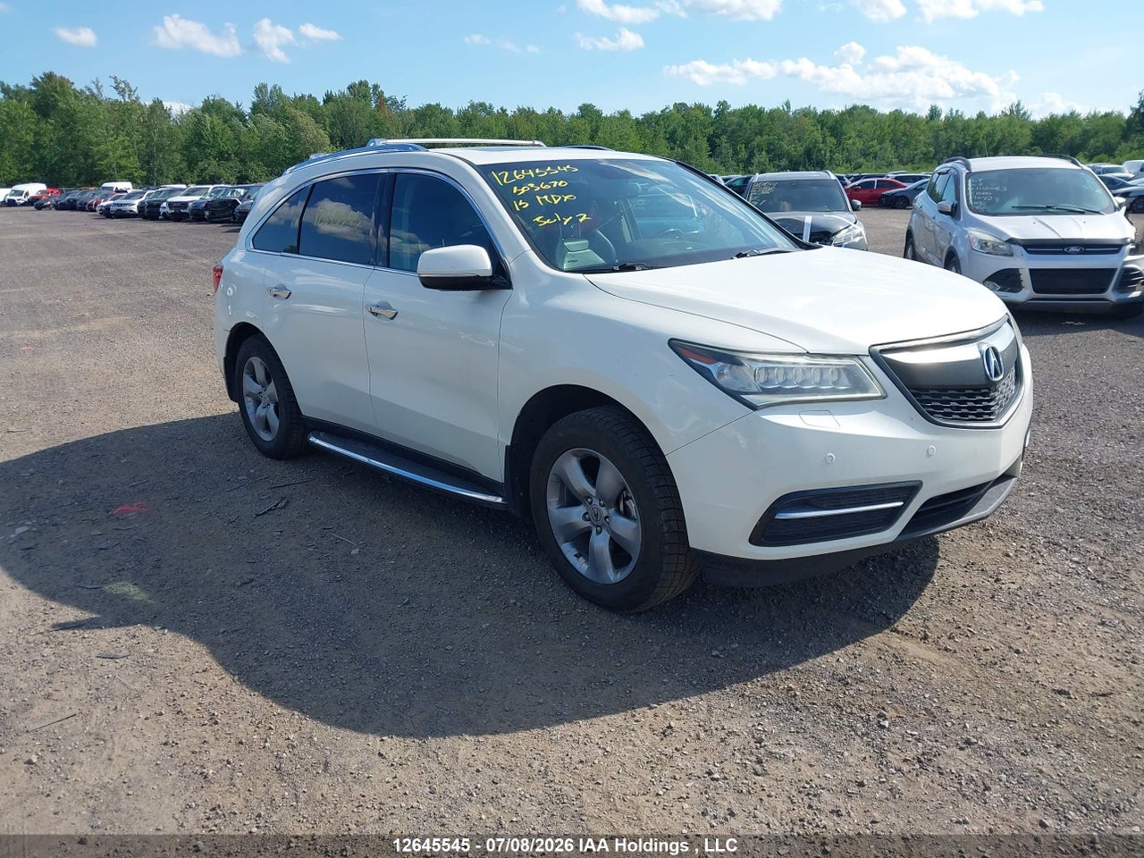 5FRYD4H83FB503670 · 2015 ACURA MDX ELITE PACKAGE · 1/12