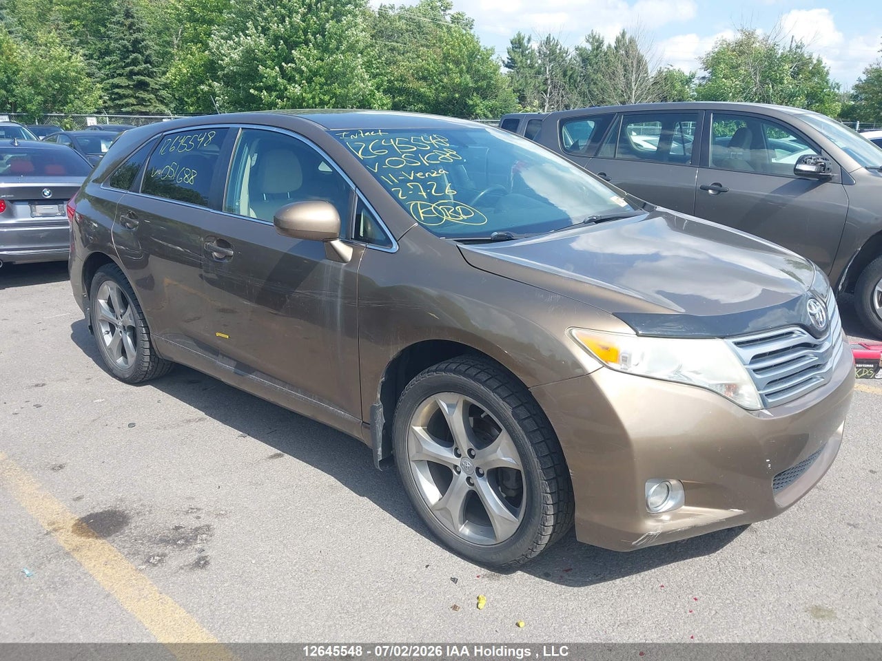 4T3BK3BB7BU051688 · 2011 TOYOTA VENZA
