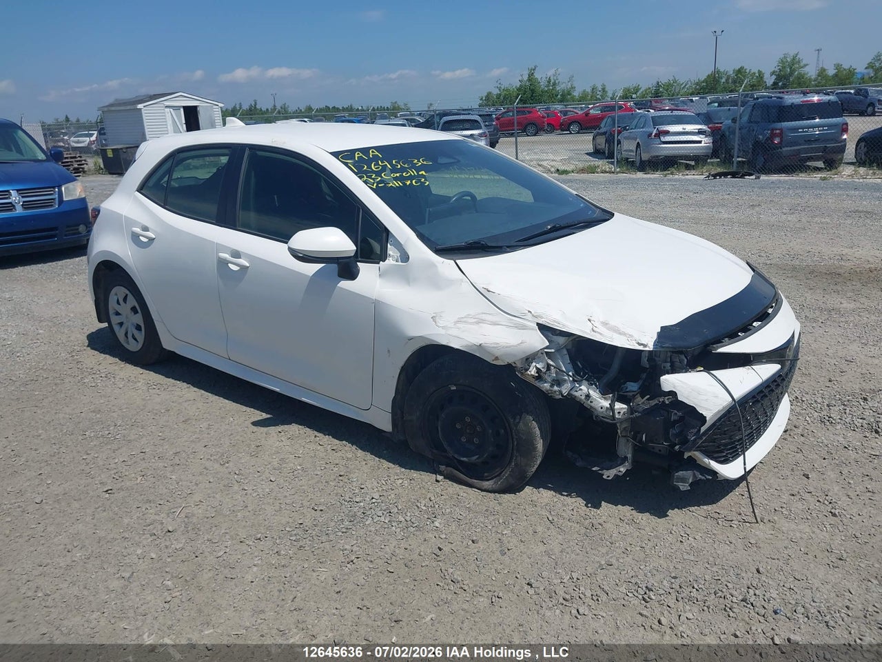 JTNK4MBE0P3211703 · 2023 TOYOTA COROLLA